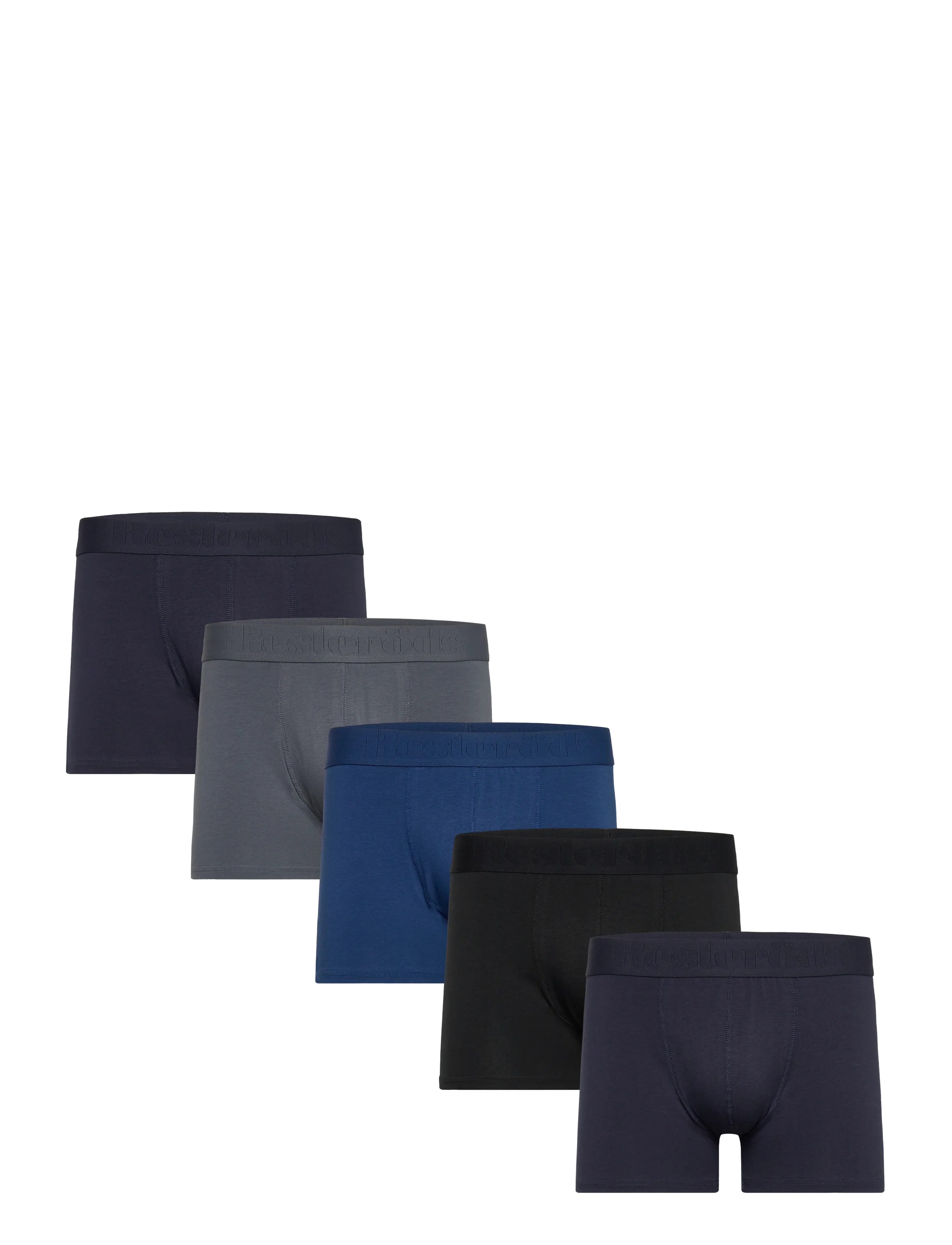 Resteröds RTGunnar Cotton 5-pack - Boxers - MULTICOLOU / navy