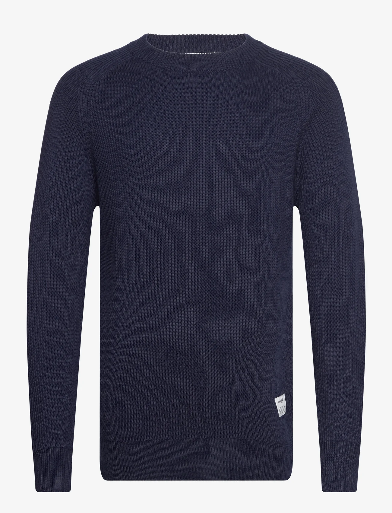 Resteröds - Knitted Pullover - megztinis su apvalios formos apykakle - navy - 0