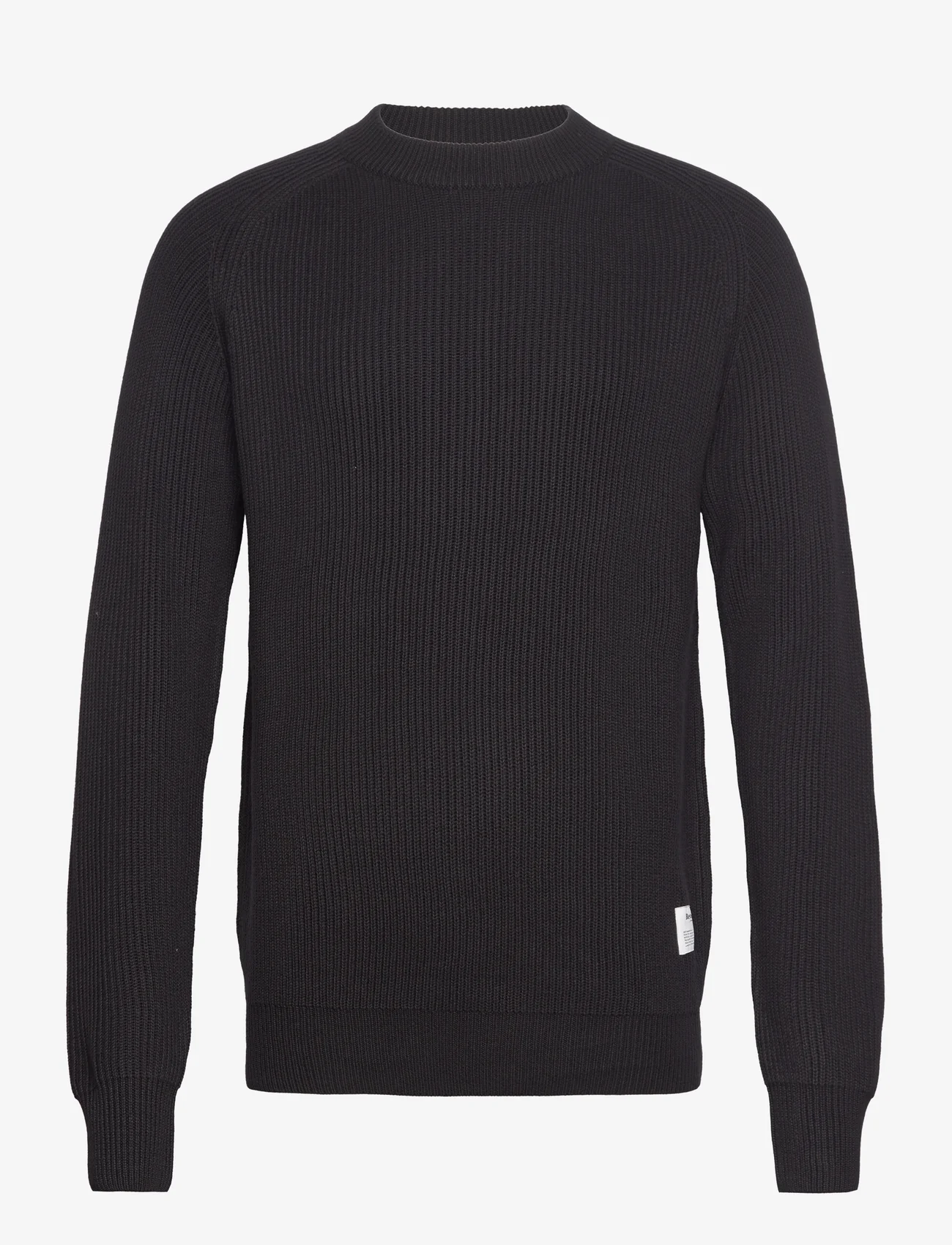 Resteröds - Knitted Pullover - strik med rund hals - svart - 0