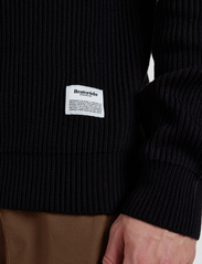 Resteröds - Knitted Zip Pullover - herren - svart - 5