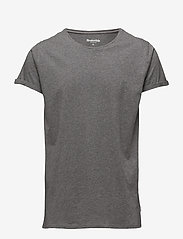 Resteröds - JIMMY SOLID - basic t-shirts - grey - 0