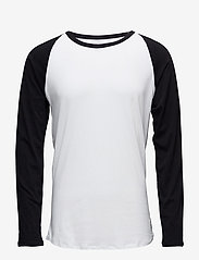 Resteröds - Original Baseball - t-shirts - white/blac - 0