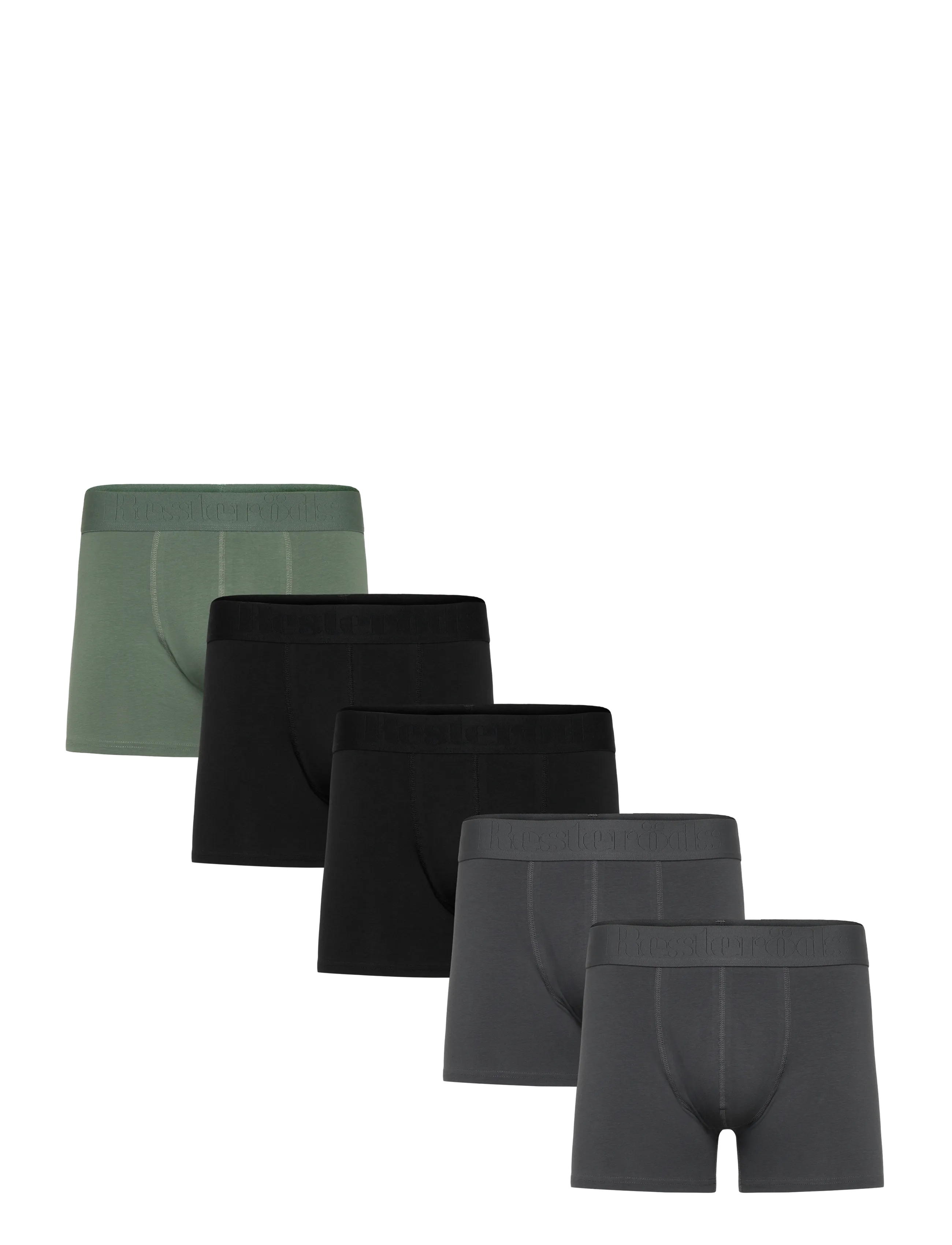 Resteröds RTGunnar Cotton 5-pack - Underbukser - MULTICOLOUR / black