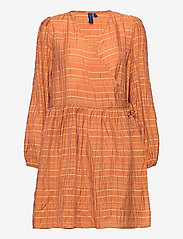 Résumé - Abra Dress - wrap dresses - copper - 0