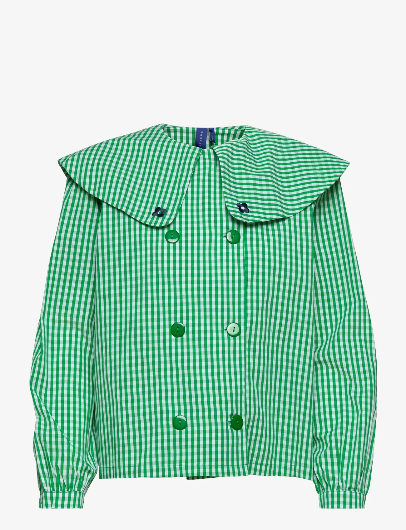 Résumé - LoganRS Shirt - langärmlige blusen - green - 0