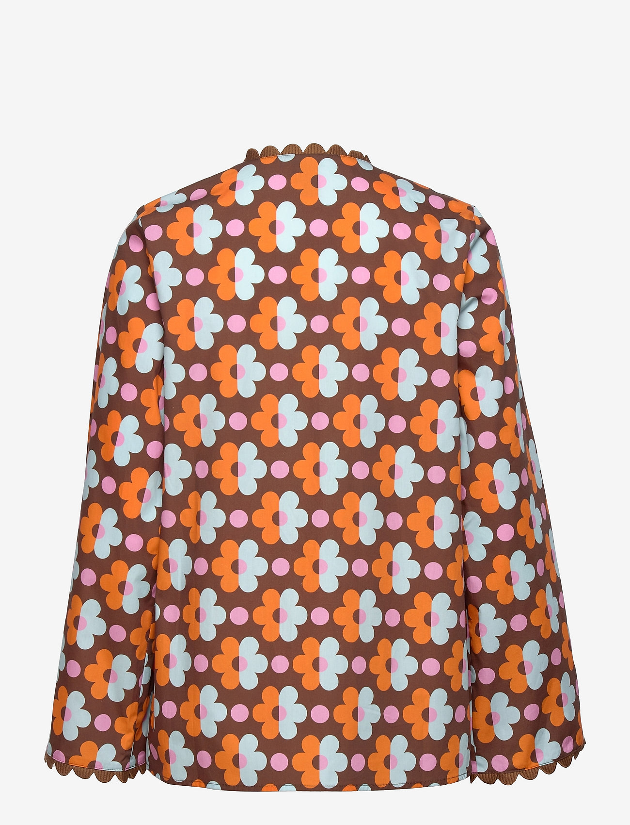 Résumé - KinoRS Blouse - langærmede bluser - brown - 1