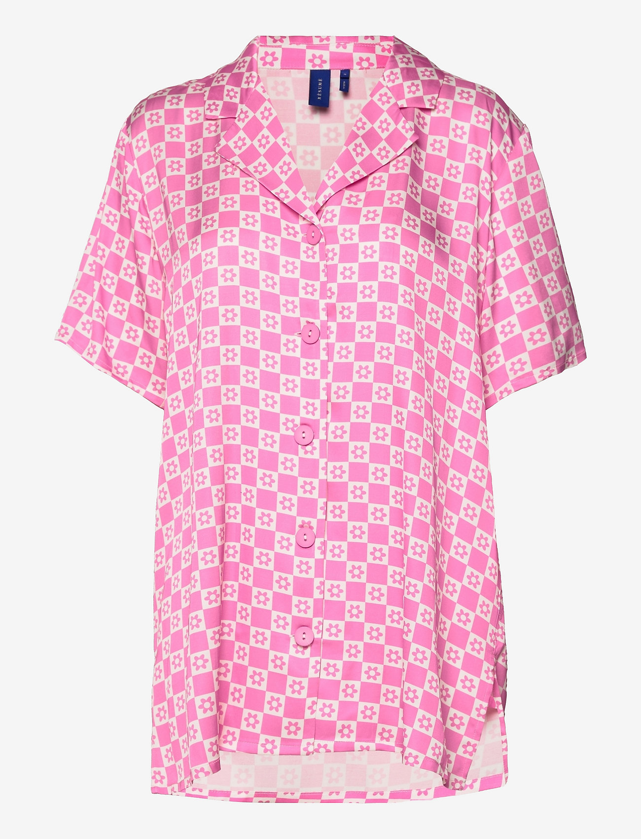 Résumé - KathrineRS Shirt - kortärmade skjortor - pink - 0