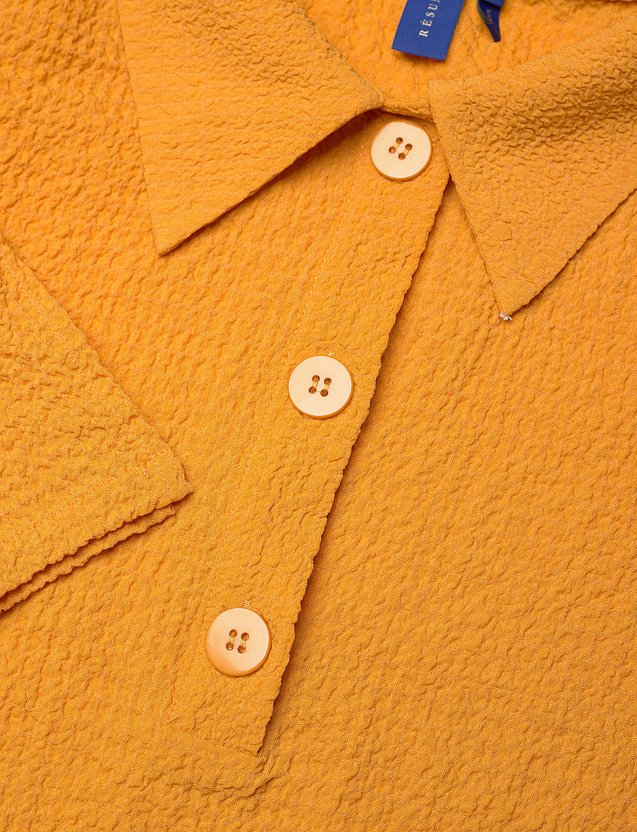 Résumé - KenzaRS Dress - robes chemises - mustard - 2
