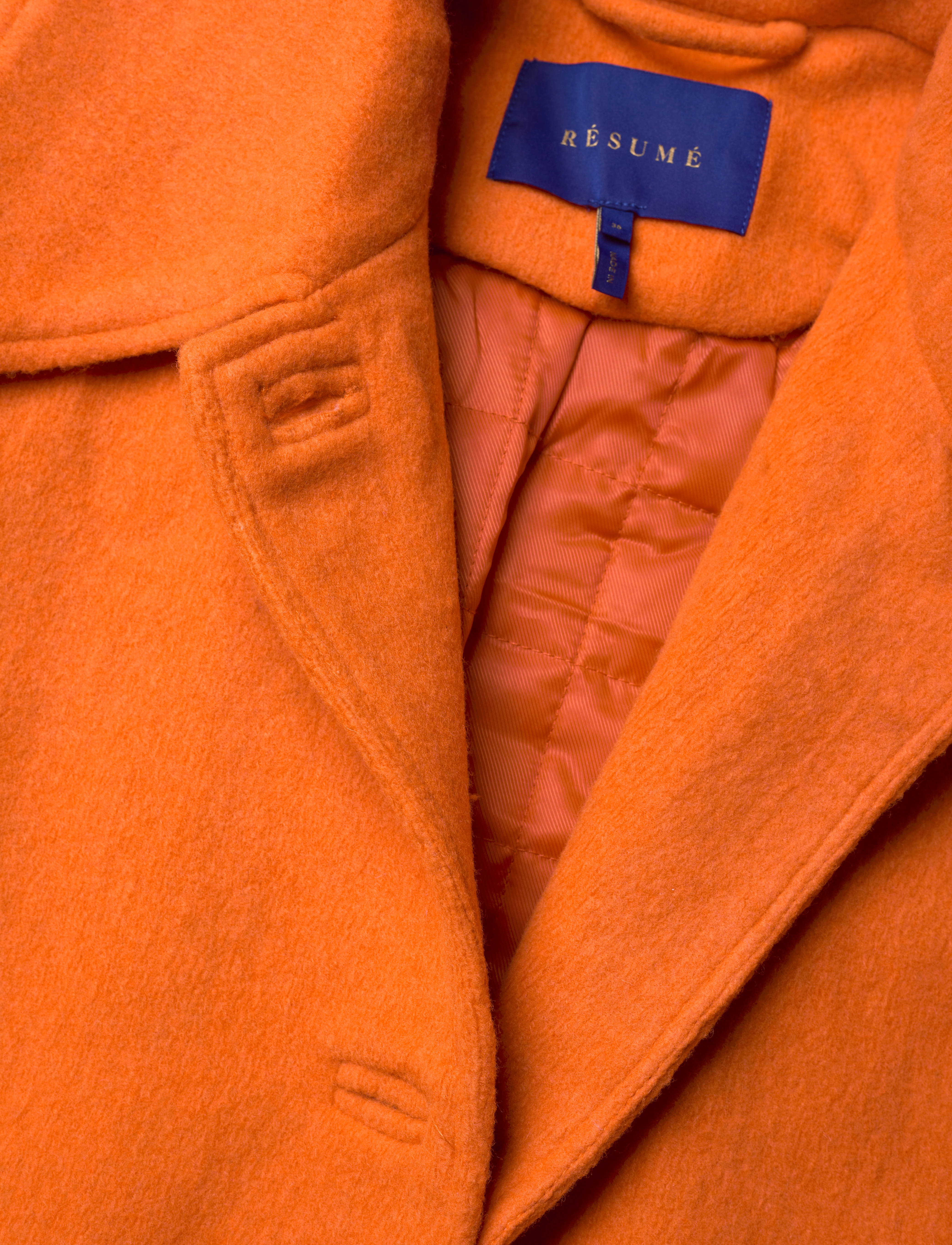 Résumé - OttyRS Coat - vilnas virsjakas - flame - 2