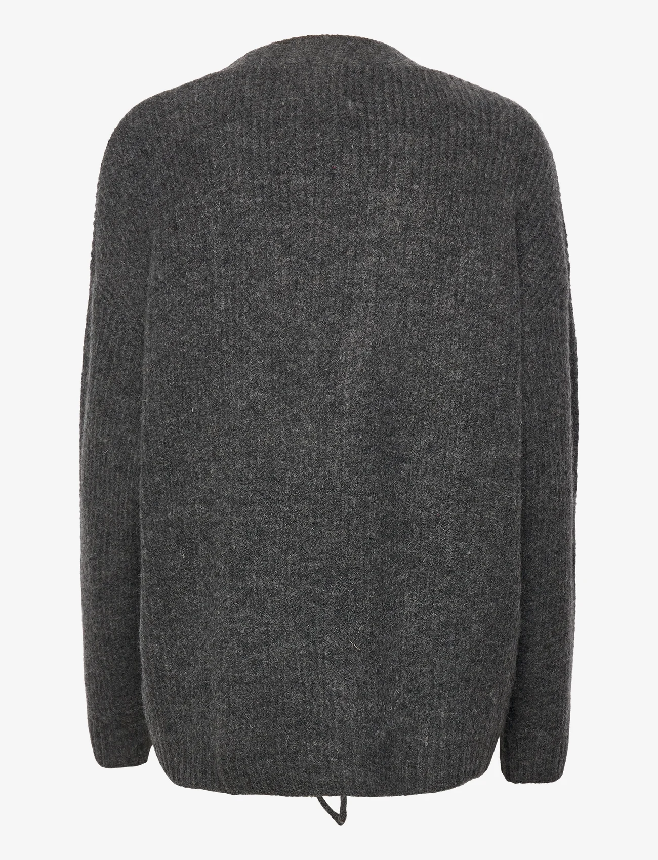 Résumé - OsnaRS Cardigan - susegamieji megztiniai - grey melange - 1