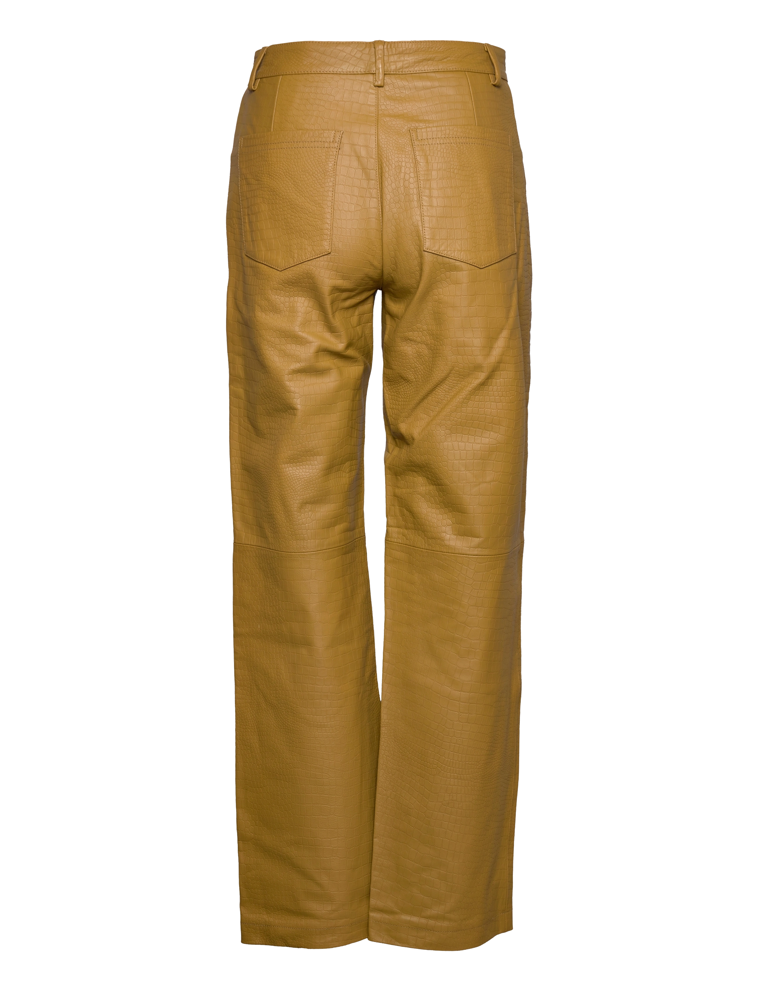 Résumé - OasisRS Pant - leather trousers - evergreen - 1