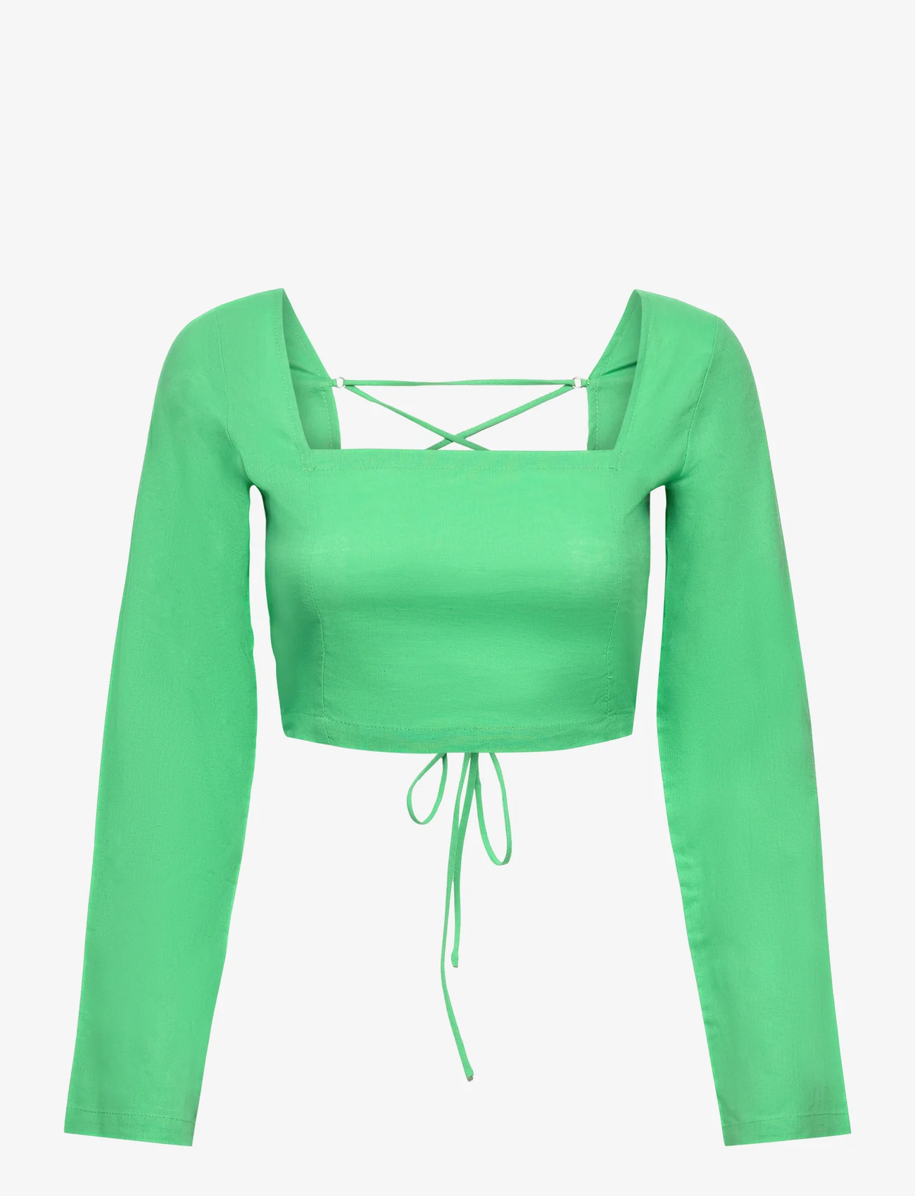 Résumé - MarioRS Blouse - long sleeved blouses - green - 0