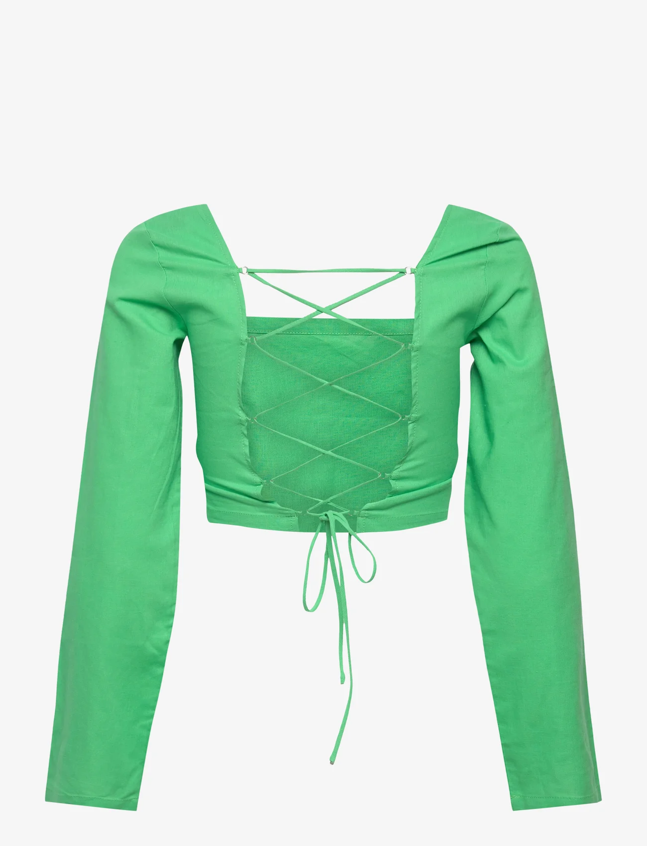 Résumé - MarioRS Blouse - long sleeved blouses - green - 1