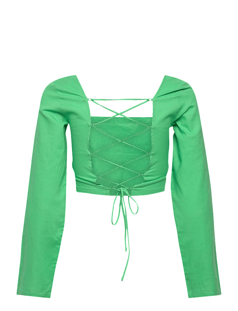 Résumé - MarioRS Blouse - langærmede bluser - green - 1