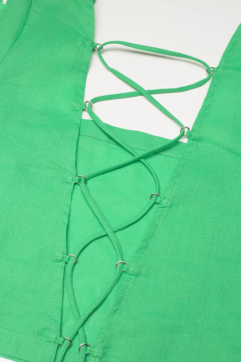 Résumé - MarioRS Blouse - langærmede bluser - green - 2