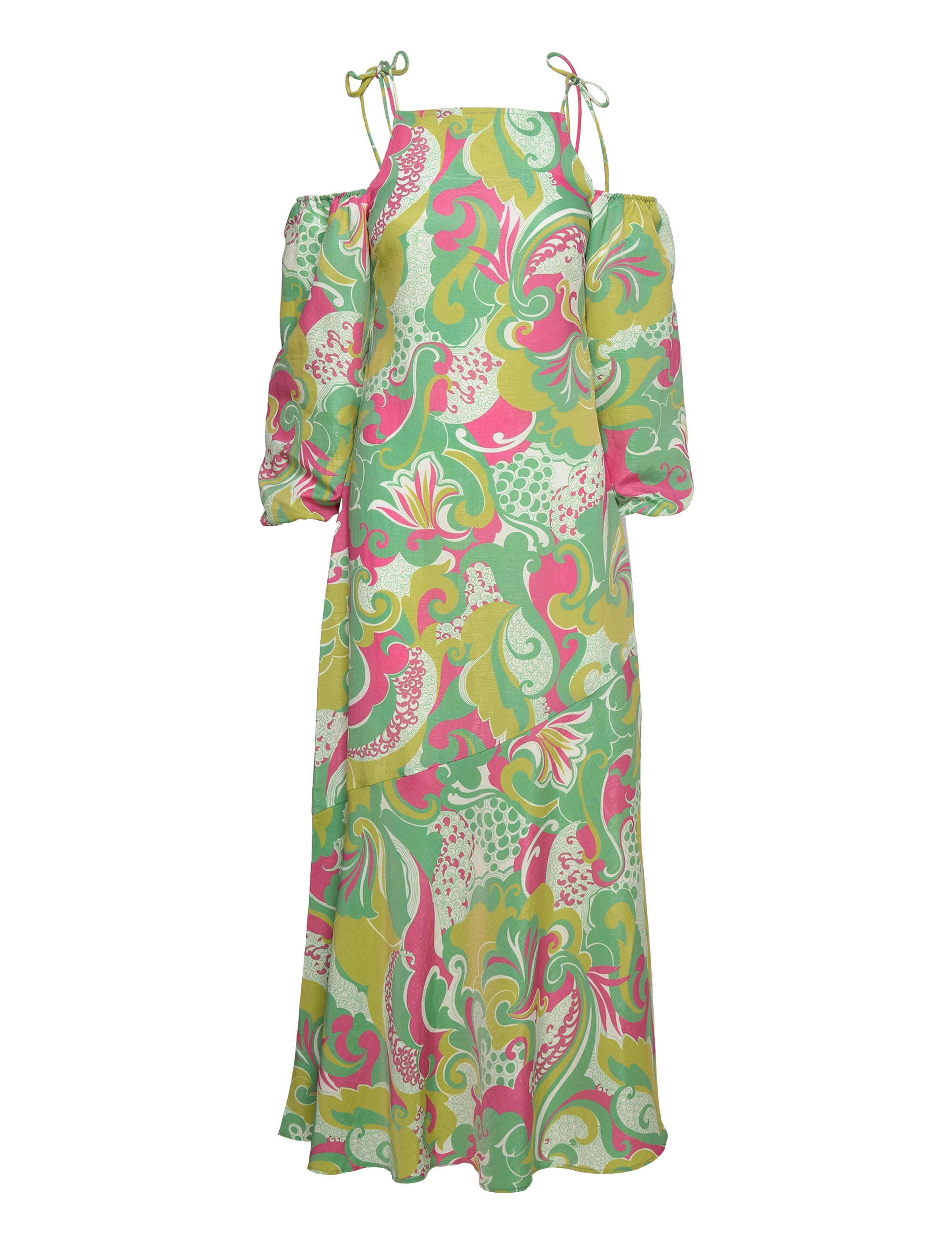 Résumé MargoRS Dress - Kleidung - OLIVE / multi