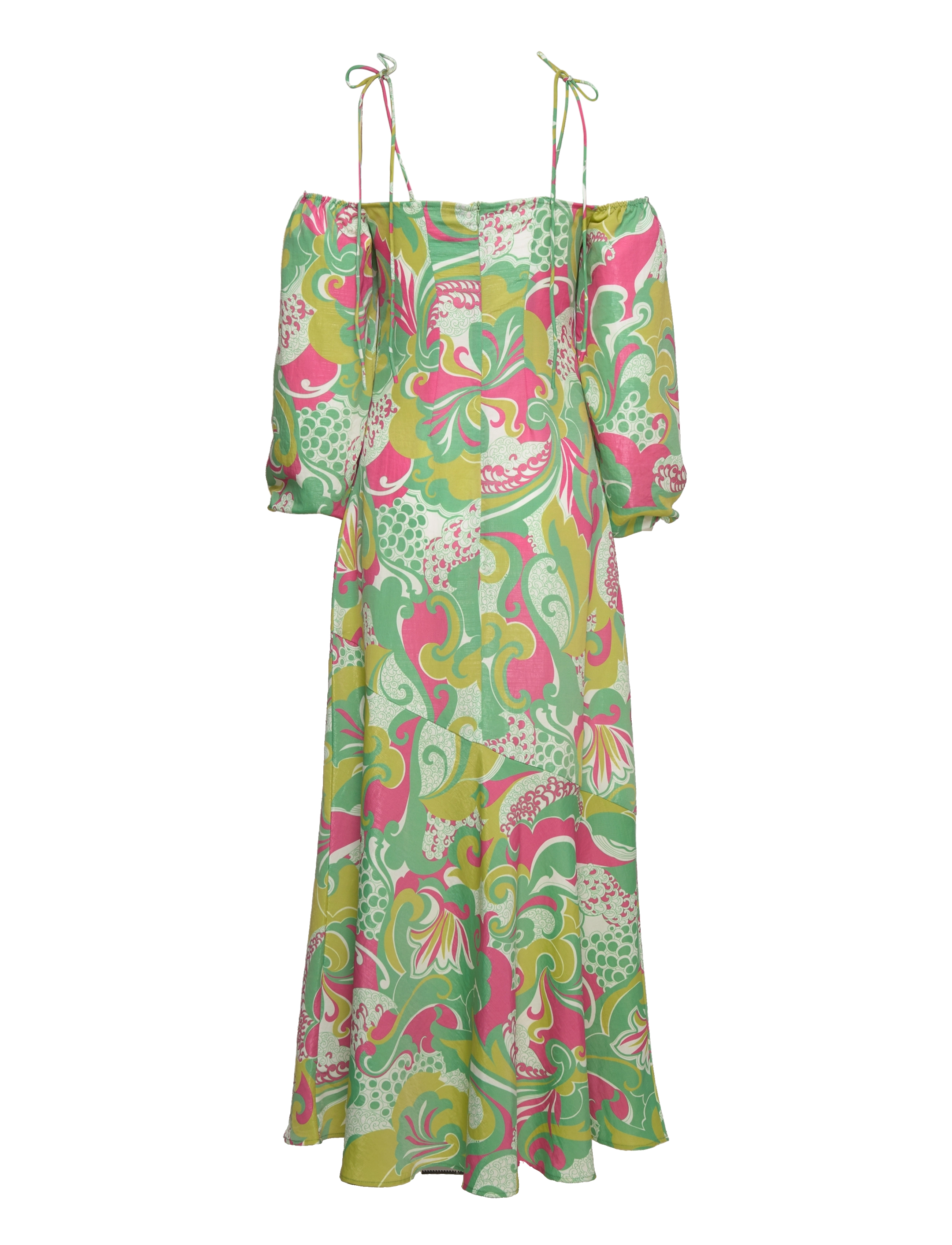 Résumé - MargoRS Dress - sommarklänningar - olive - 1