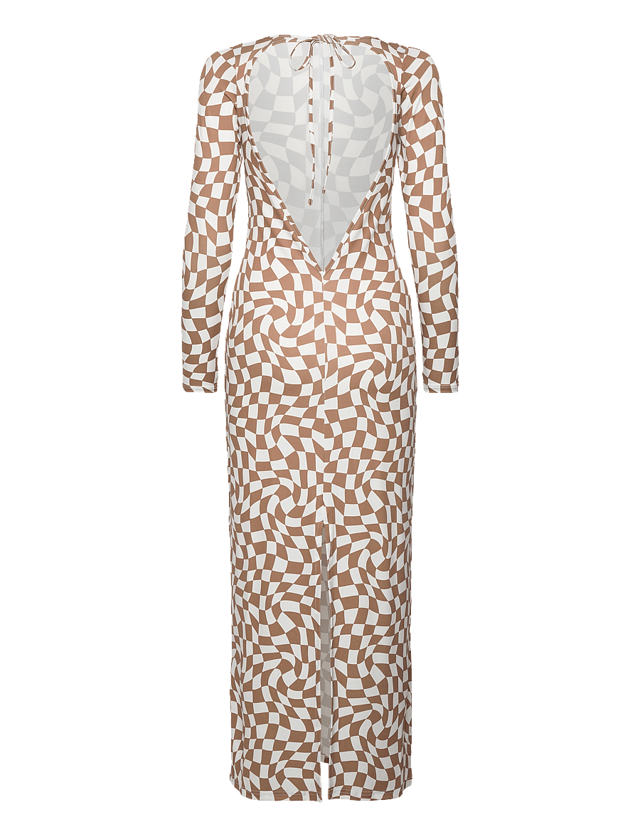 Résumé - RowyRS Dress - liibuvad kleidid - camel - 2