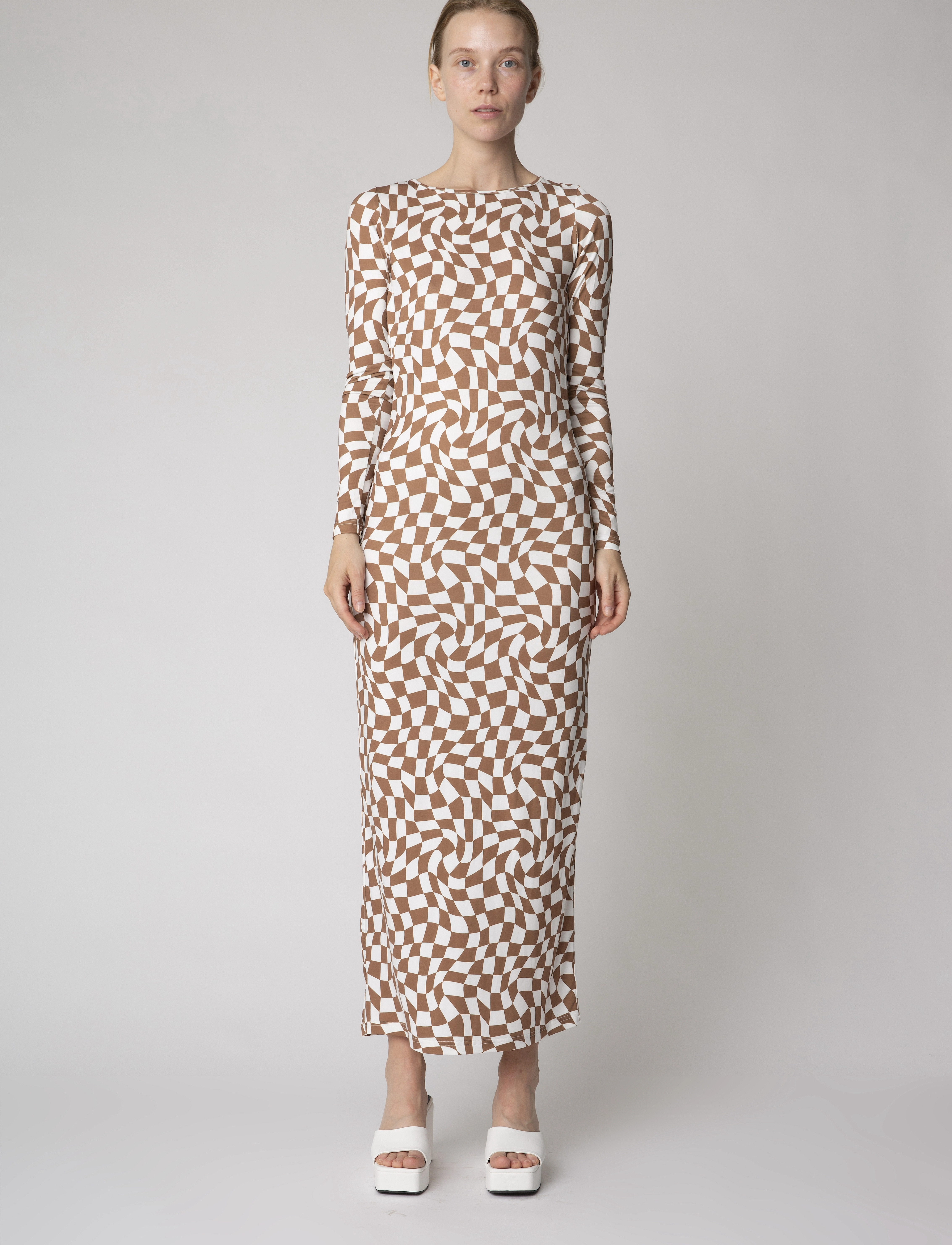 Résumé - RowyRS Dress - liibuvad kleidid - camel - 0