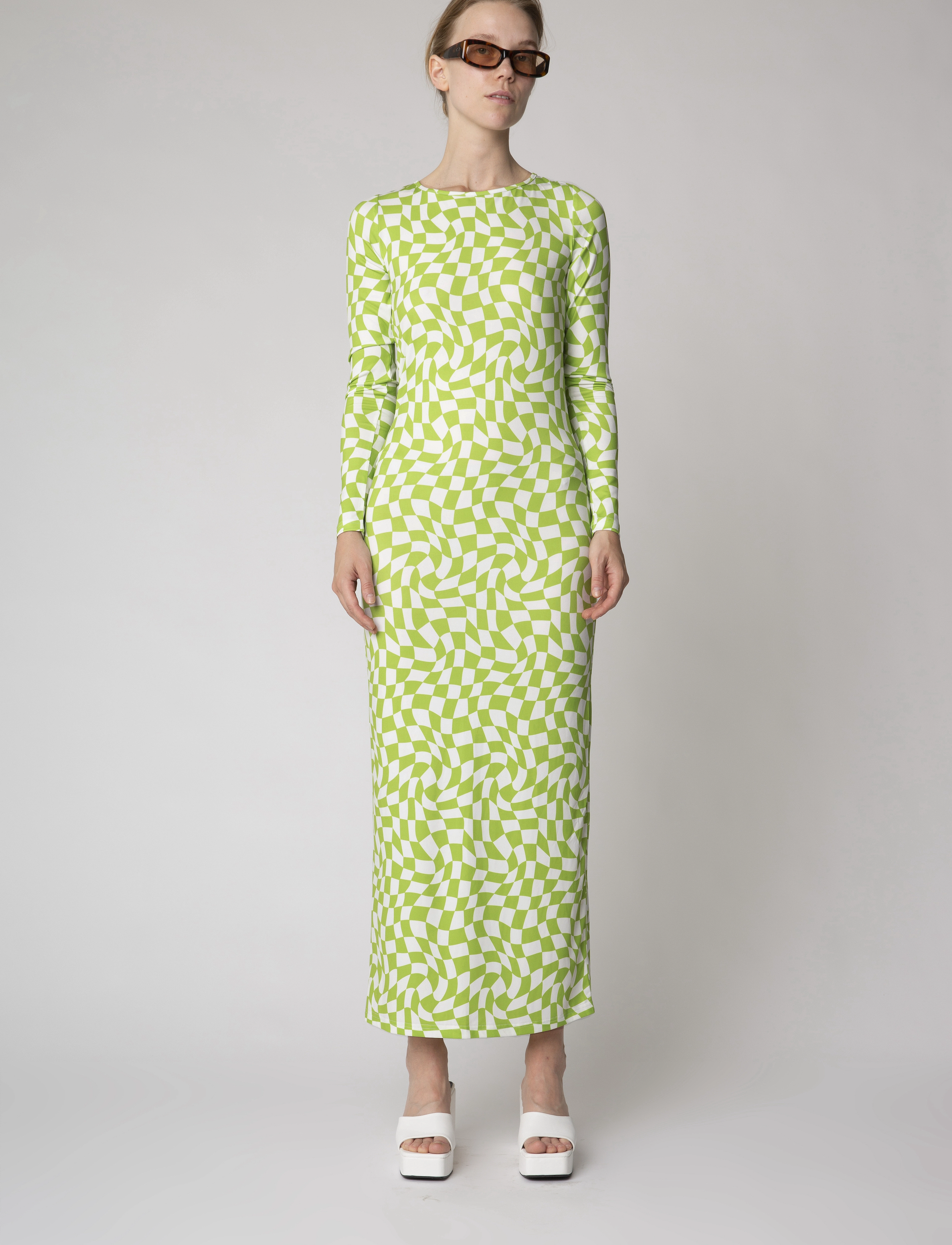 Résumé RowyRS Dress - Kleidung - KIWI / green