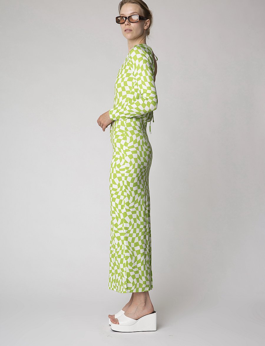 Résumé - RowyRS Dress - stramme kjoler - kiwi - 3
