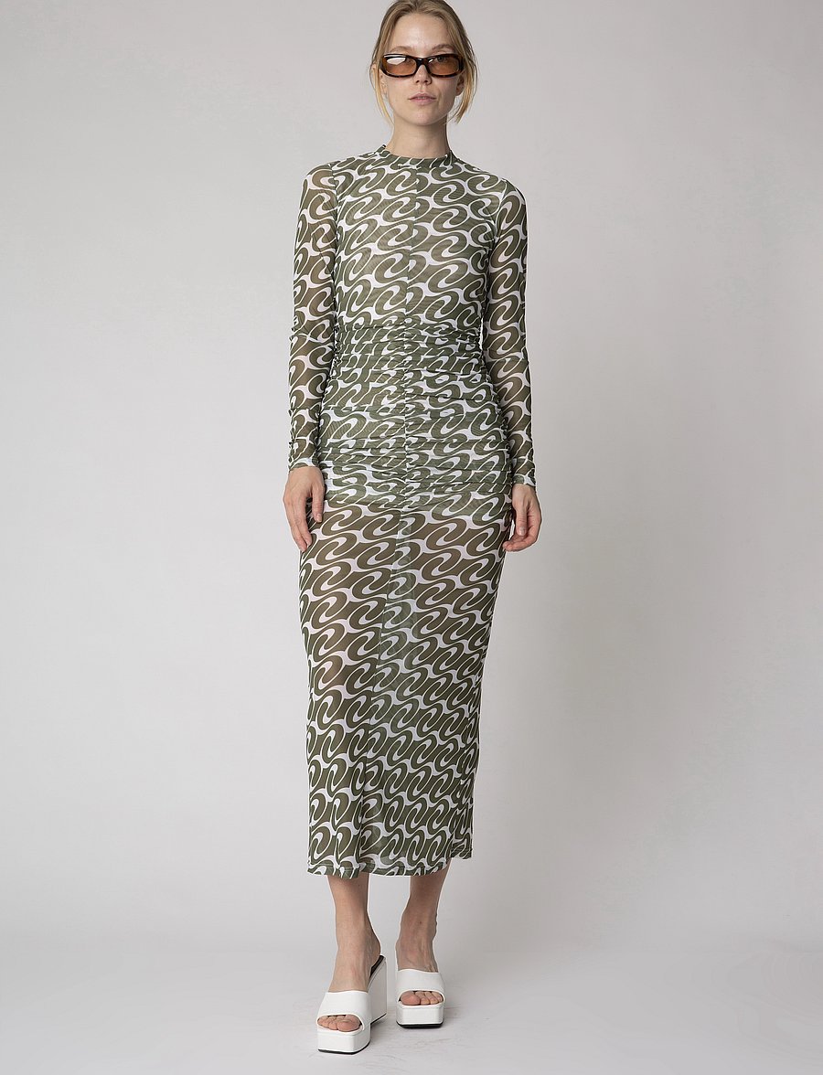 Résumé - RipleyRS Dress - etuikleider - bronze green - 0