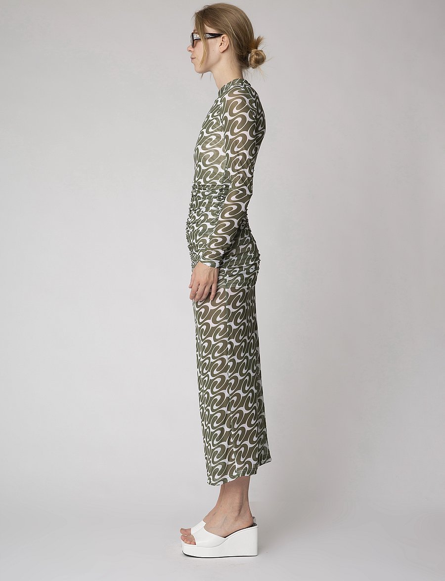 Résumé - RipleyRS Dress - etuikleider - bronze green - 3
