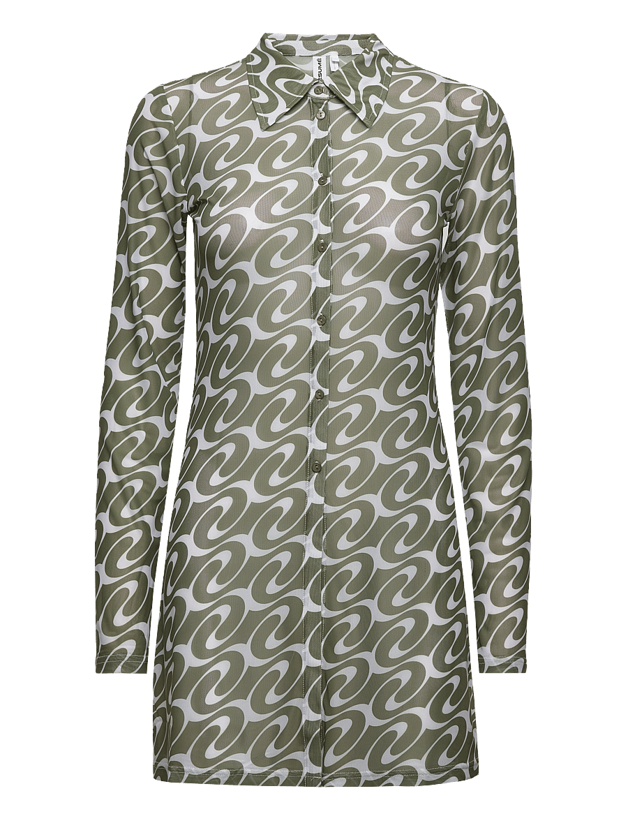 Résumé - RyderRS Shirt - hemden - bronze green - 1