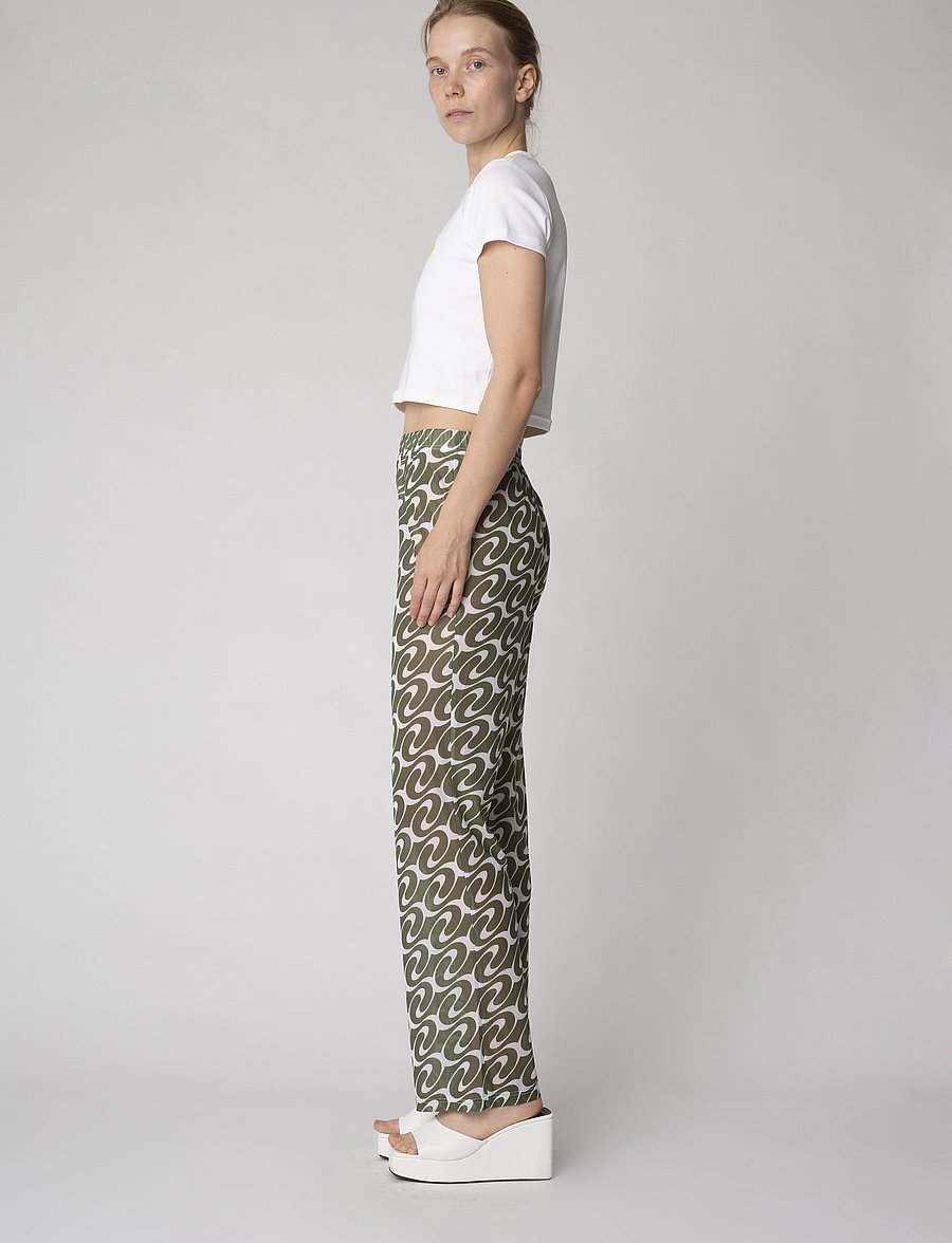 Résumé - RayleeRS Pant - dzwony - bronze green - 3