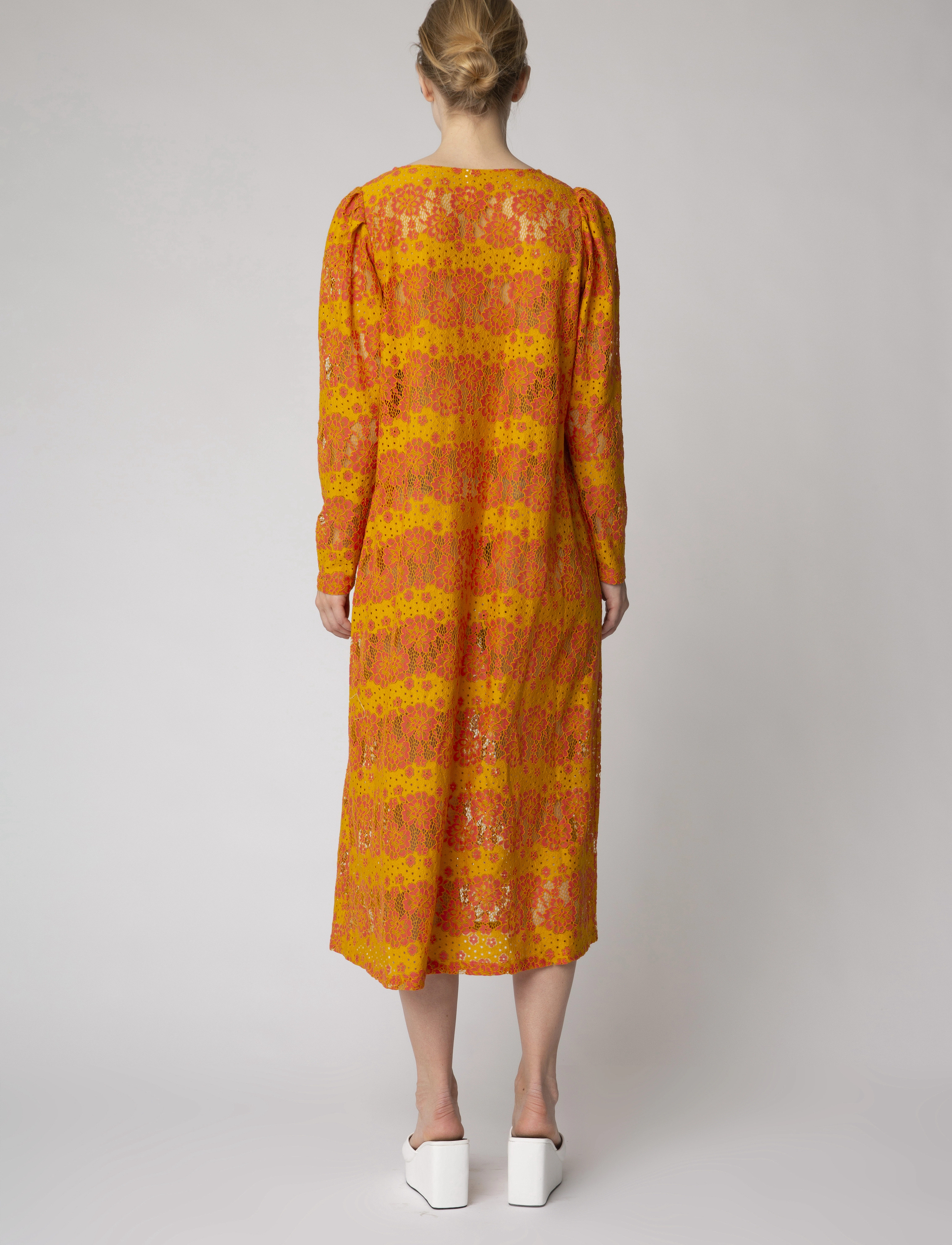 Résumé - ReetaRS Dress - blondekjoler - flame - 3