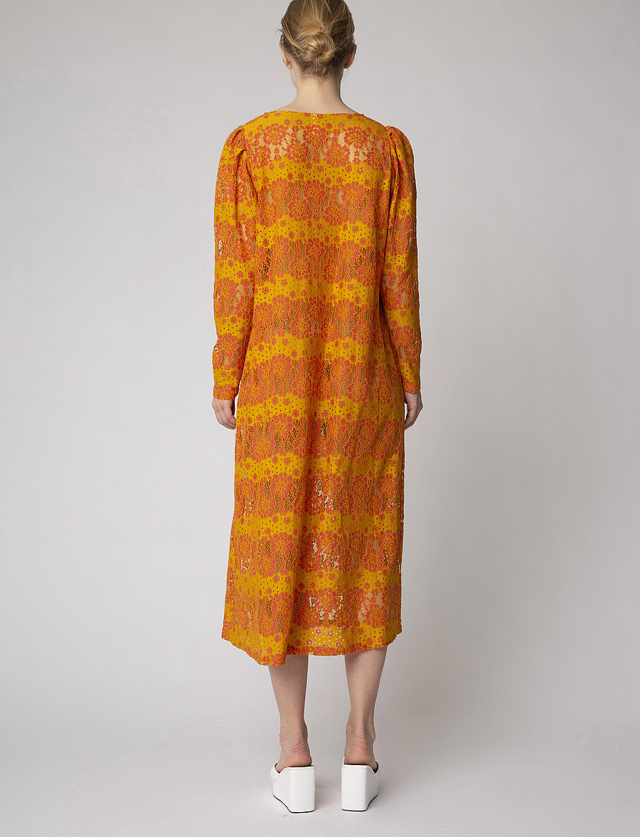 Résumé - ReetaRS Dress - spitzenkleider - flame - 3