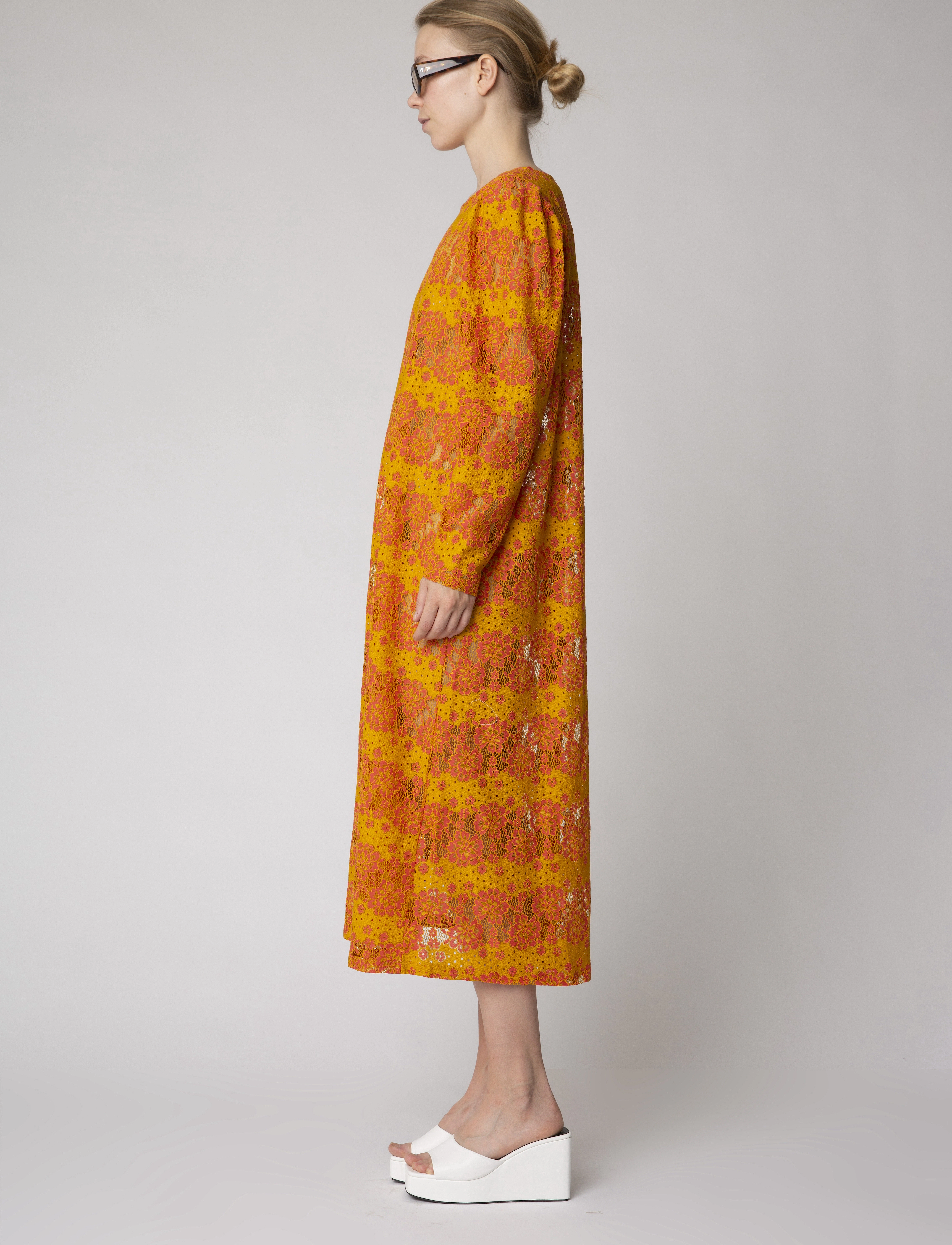 Résumé - ReetaRS Dress - blondekjoler - flame - 4