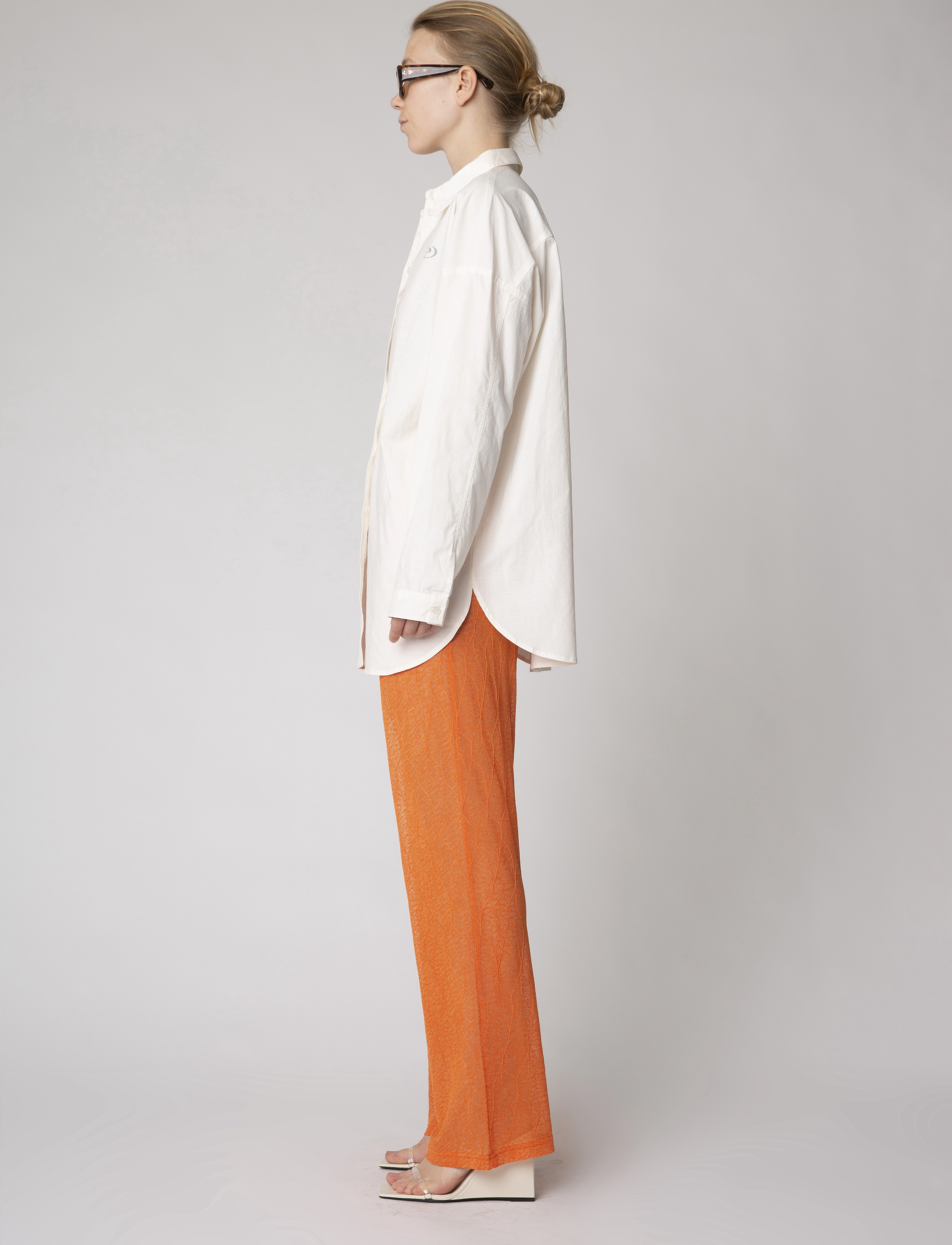 Résumé - RayannaRS Pant - broeken met rechte pijp - orange - 3