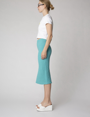 Résumé - RobertRS Skirt - strikkede nederdele - turquoise - 3