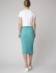 Résumé - RobertRS Skirt - strikkede nederdele - turquoise - 4