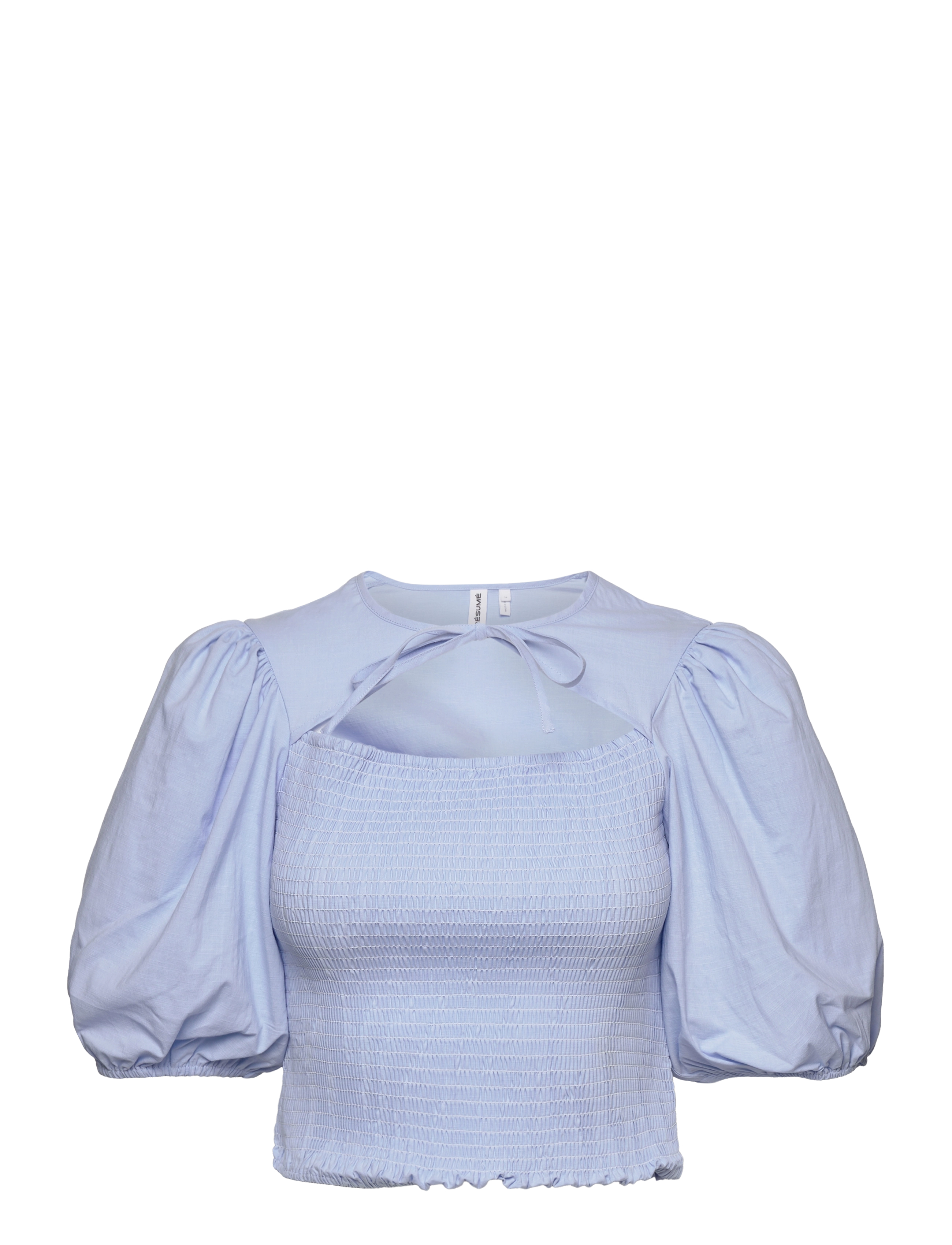 Résumé - RomeoRS Blouse - lühikeste varrukatega pluusid - light blue - 1