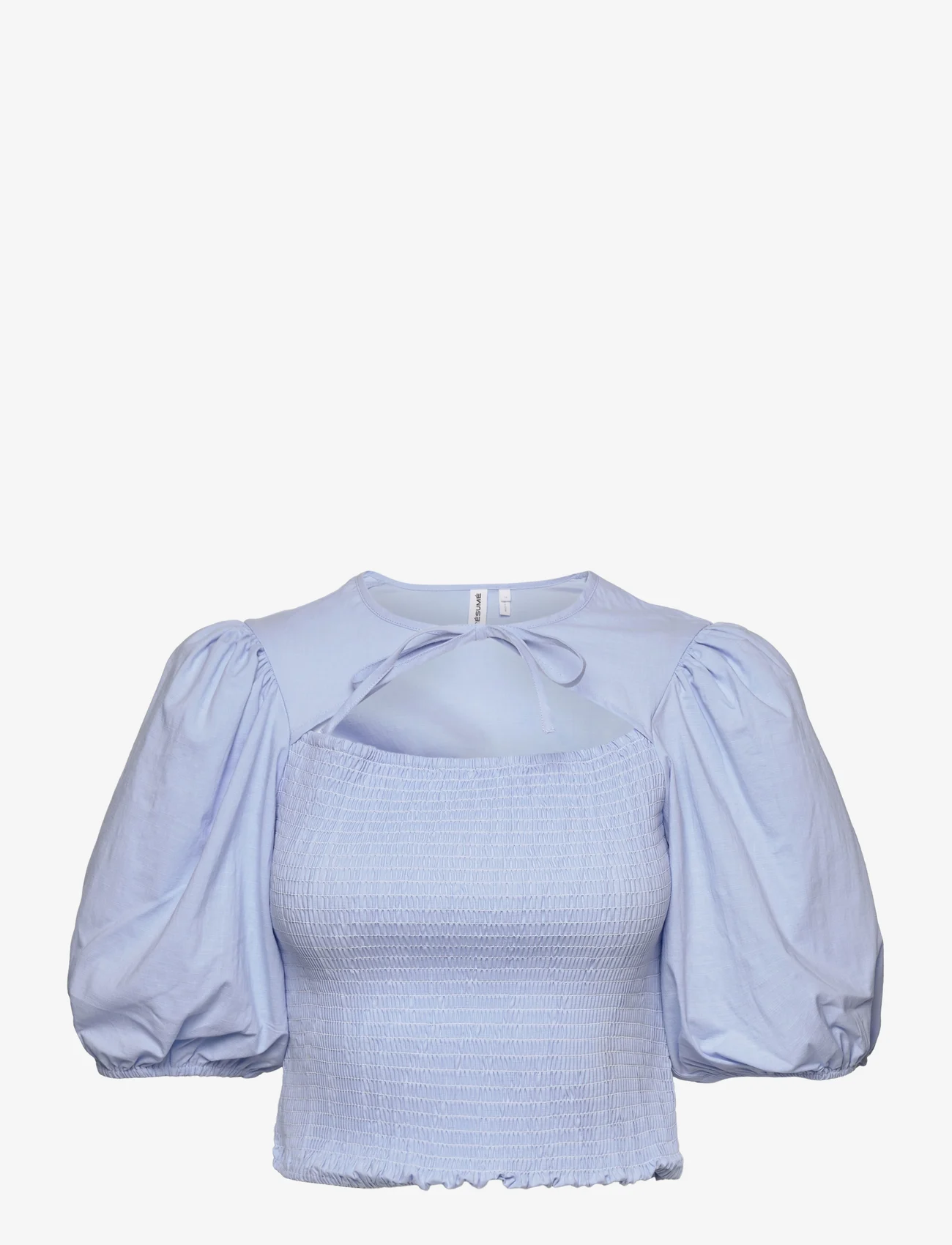 Résumé - RomeoRS Blouse - blouses korte mouwen - light blue - 0
