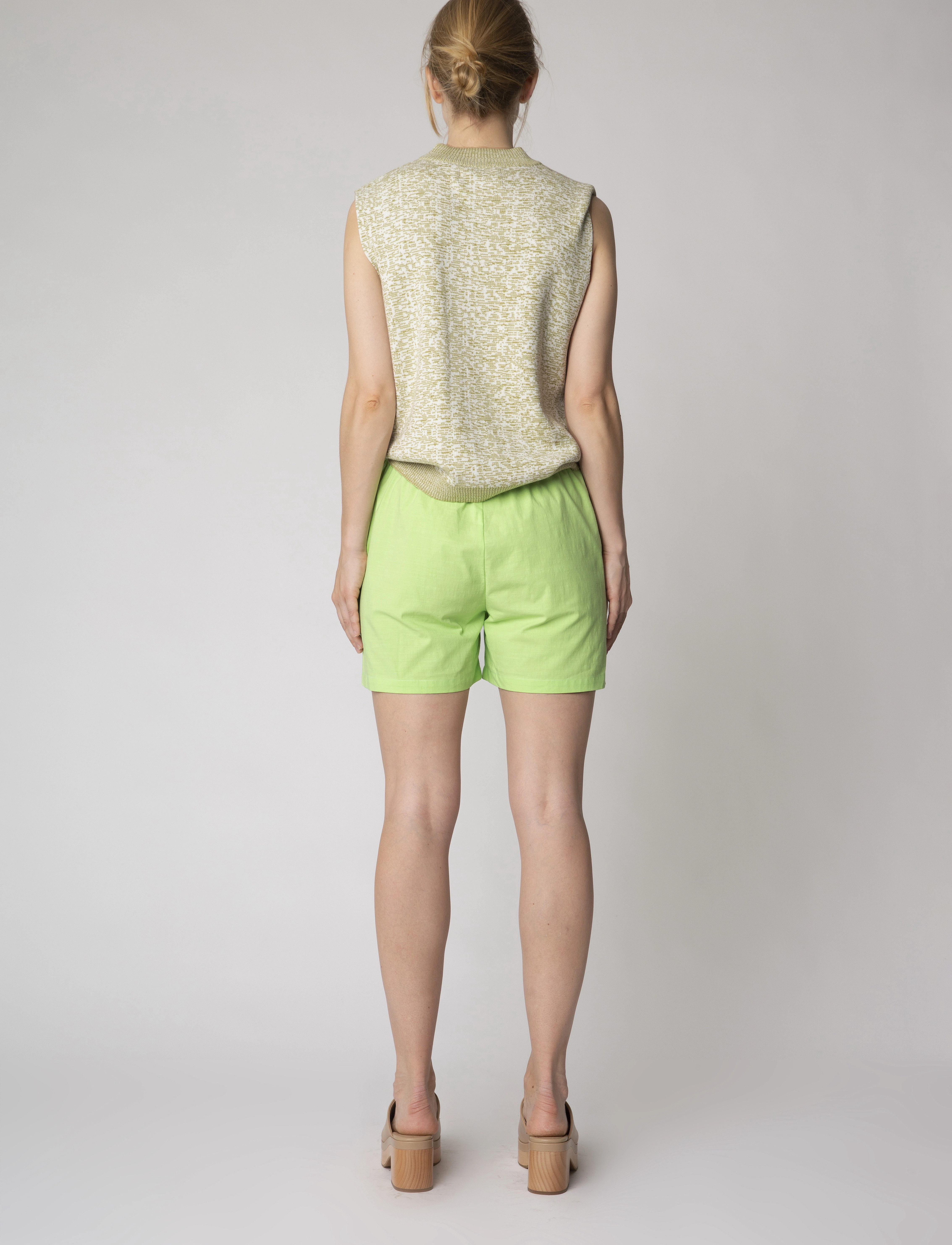 Résumé - RoseRS Knit Vest - strikveste - bronze green - 4