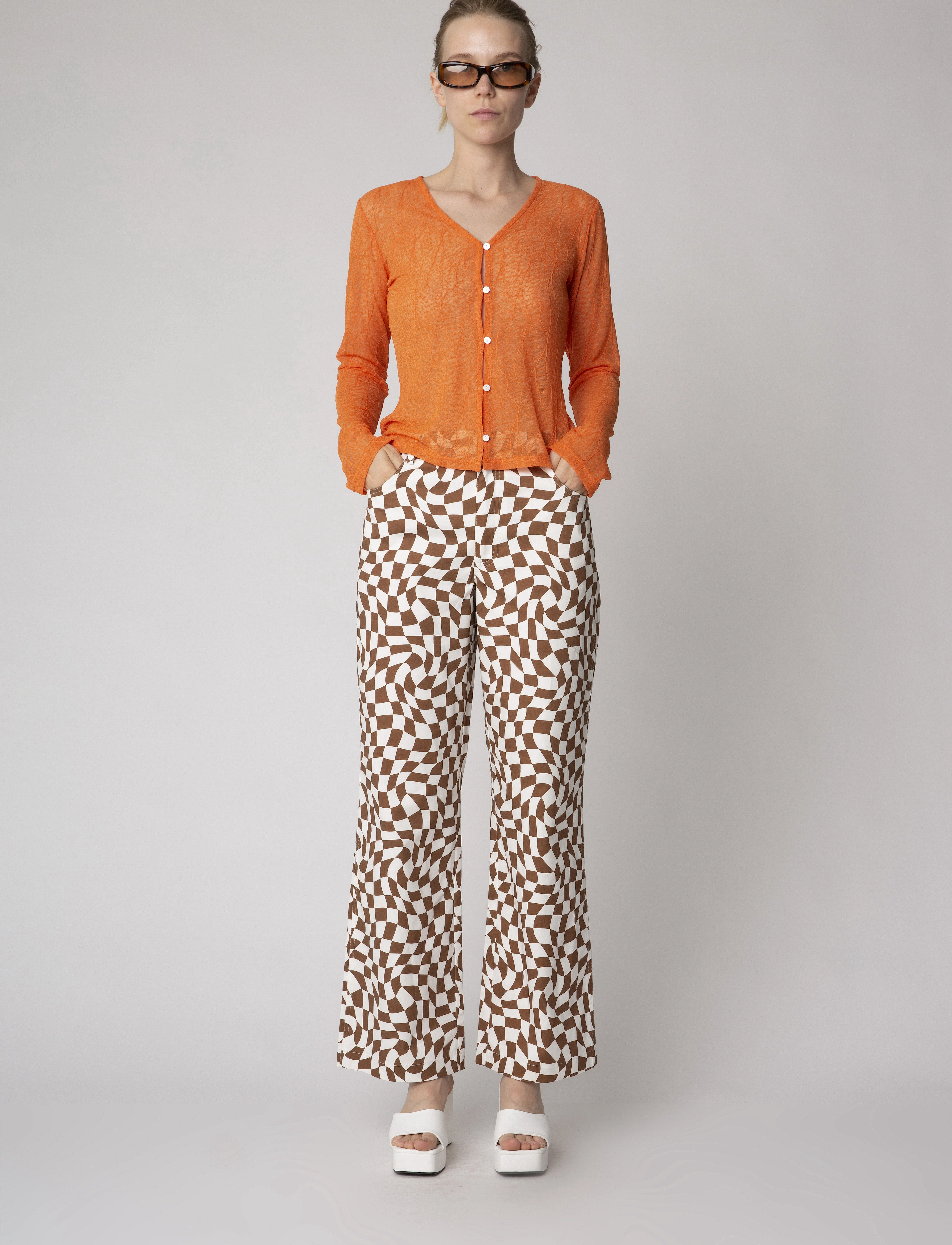 Résumé Rillyrs Pant, 34, Beige, Bukser > Brede Ben, Dame