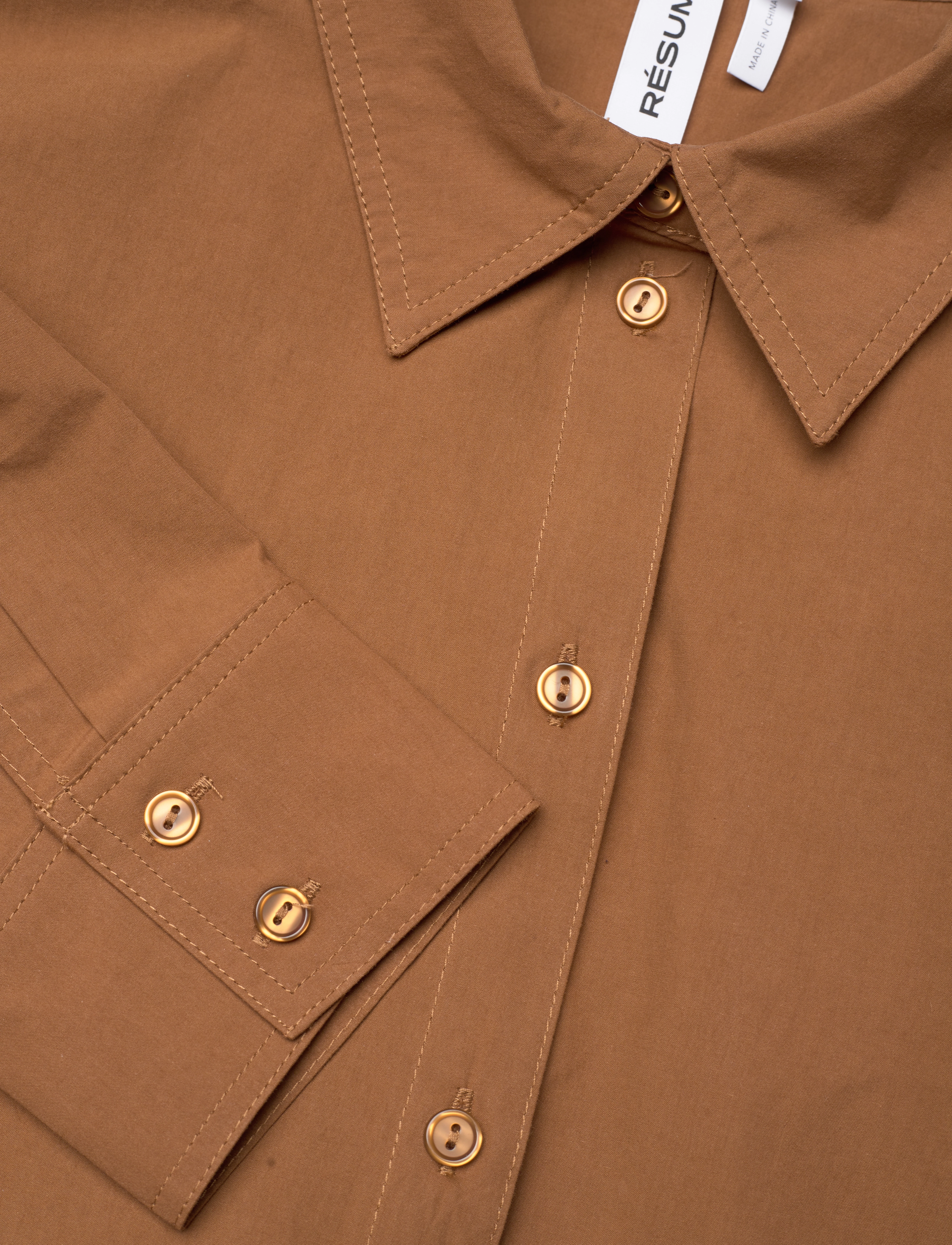 Résumé - PippaRS Shirt - langärmlige hemden - breen - 2