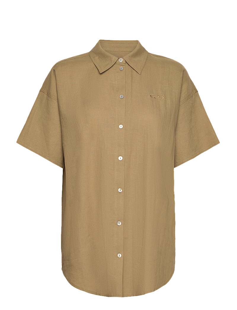 Résumé - SaccaRS Shirt Unisex - kortærmede skjorter - warm sand - 1