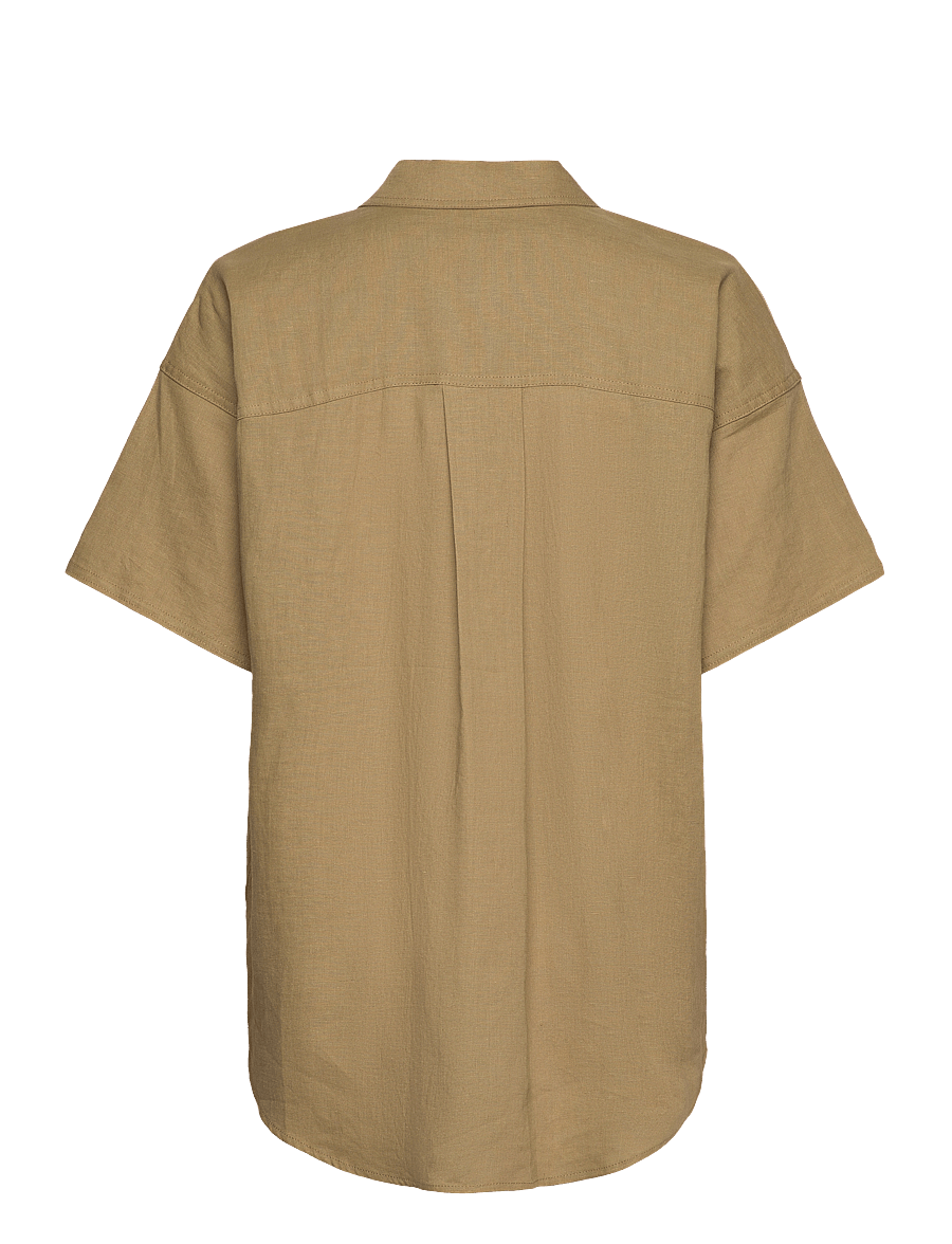 Résumé - SaccaRS Shirt Unisex - kortærmede skjorter - warm sand - 2