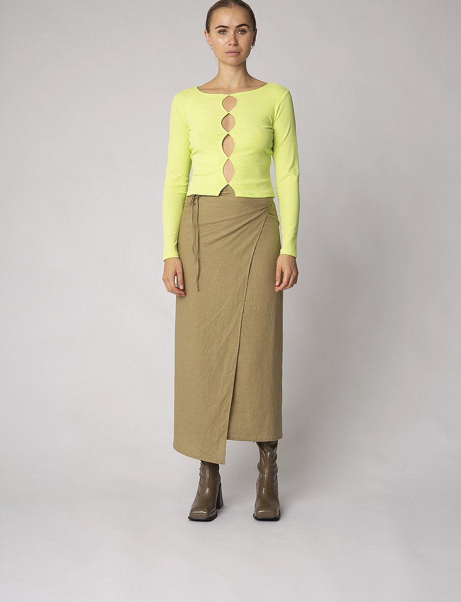 Résumé - SaylorRS Blouse - pikkade varrukatega topid - evergreen - 0