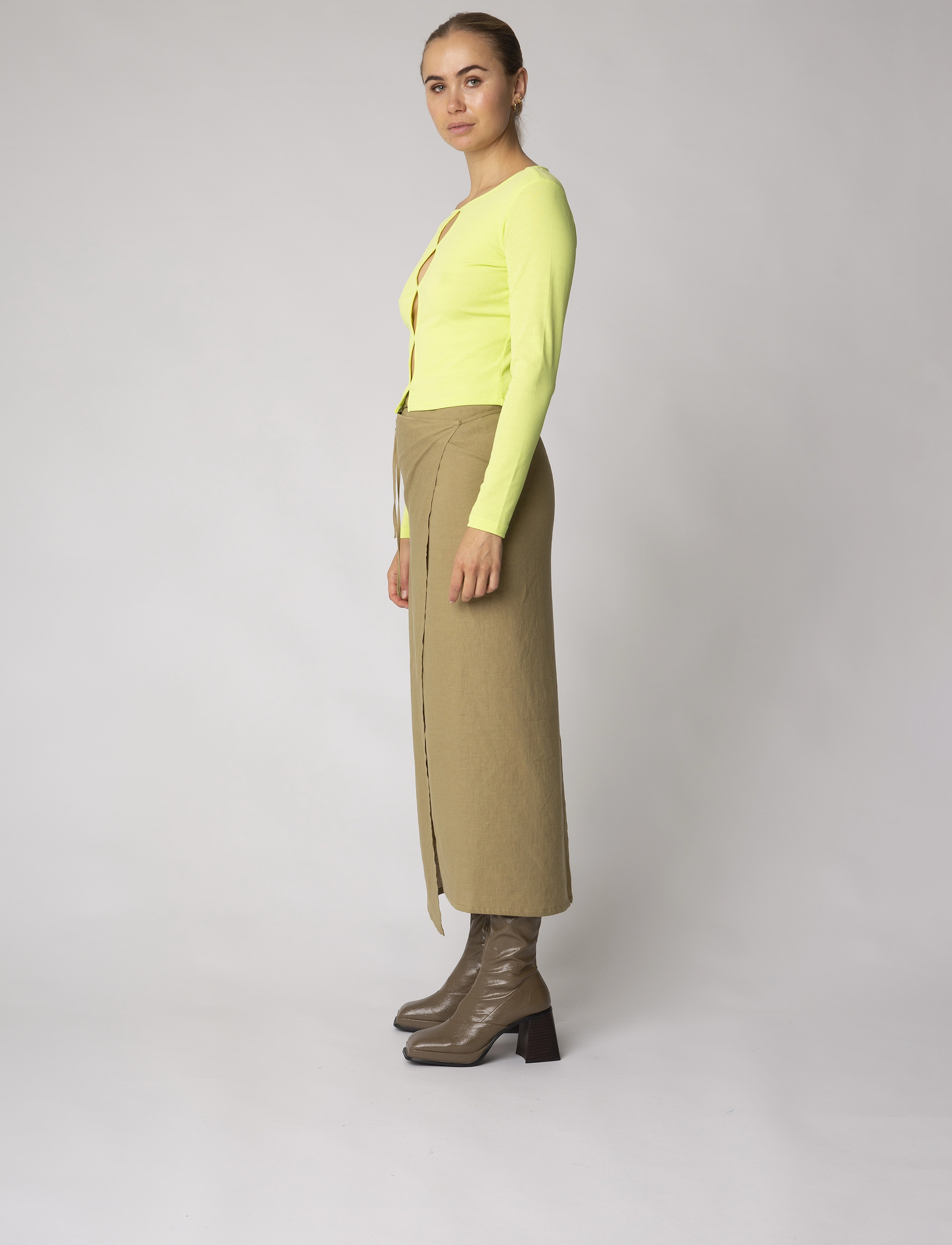 Résumé - SaylorRS Blouse - langärmlige tops - evergreen - 3