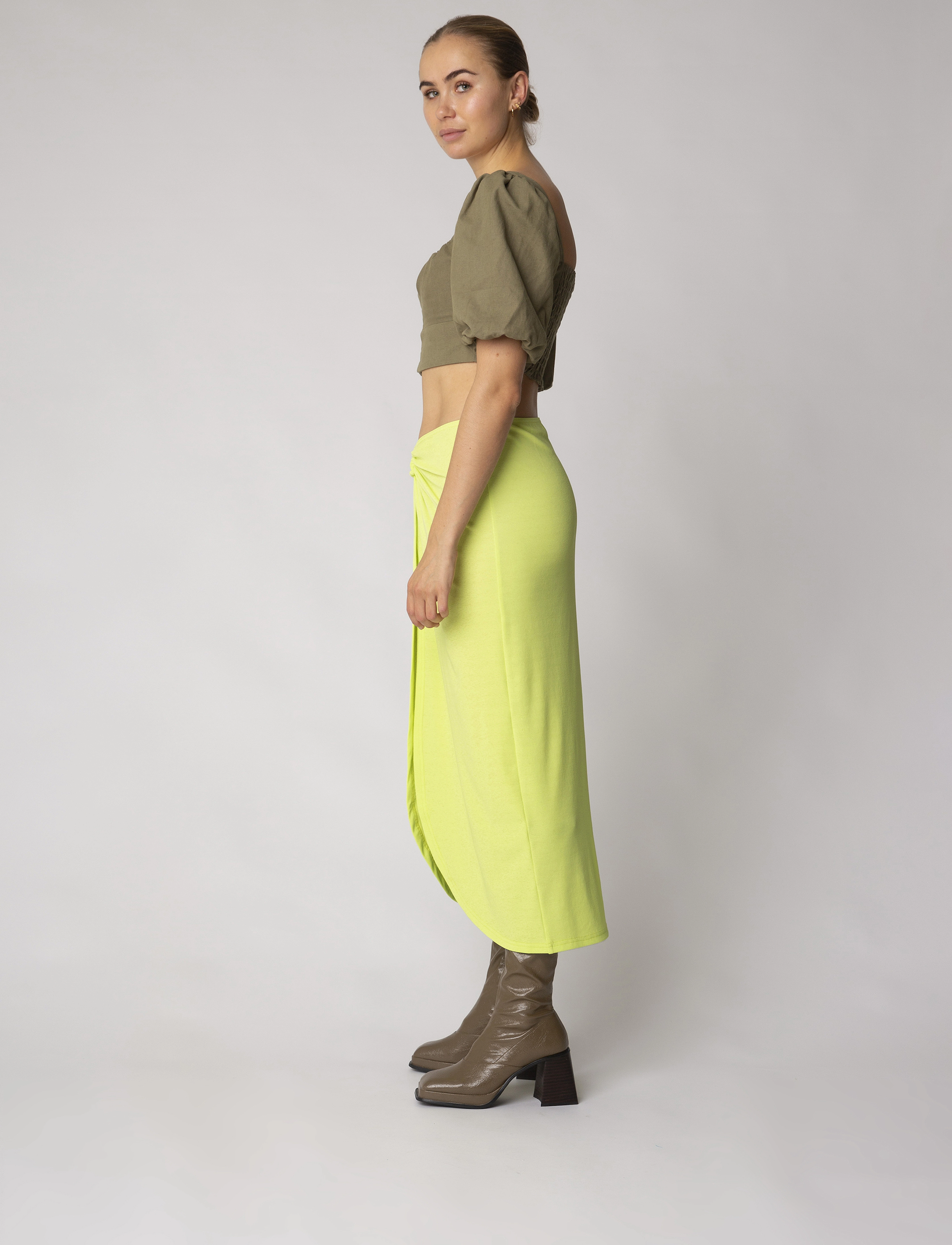 Résumé - SashaRS Skirt - lange skjørt - evergreen - 3