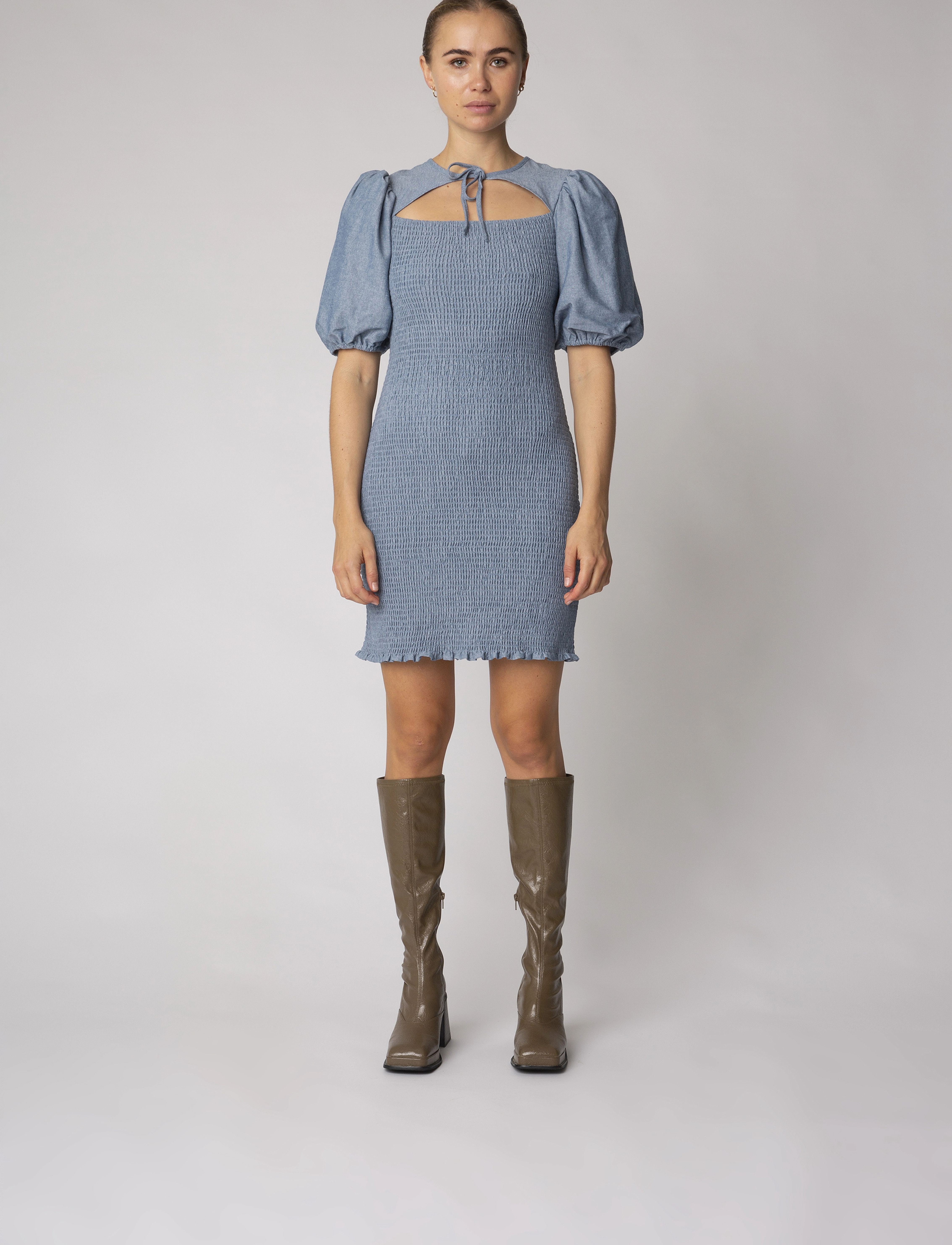 Résumé SandraRS Dress - Cowboykjoler - MEDIUM DENIM / blue