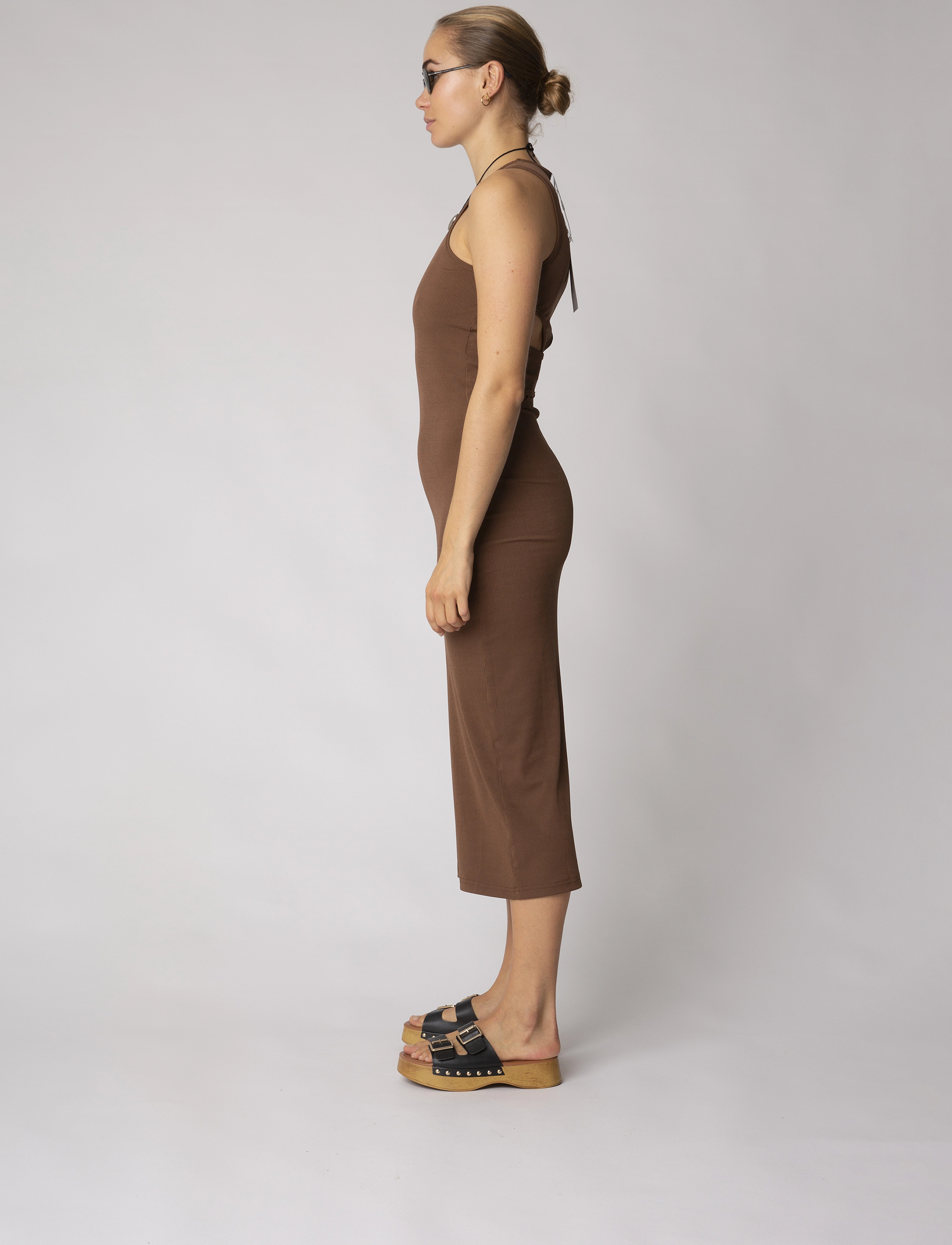 Résumé - SapphireRS Dress - stramme kjoler - brown - 4