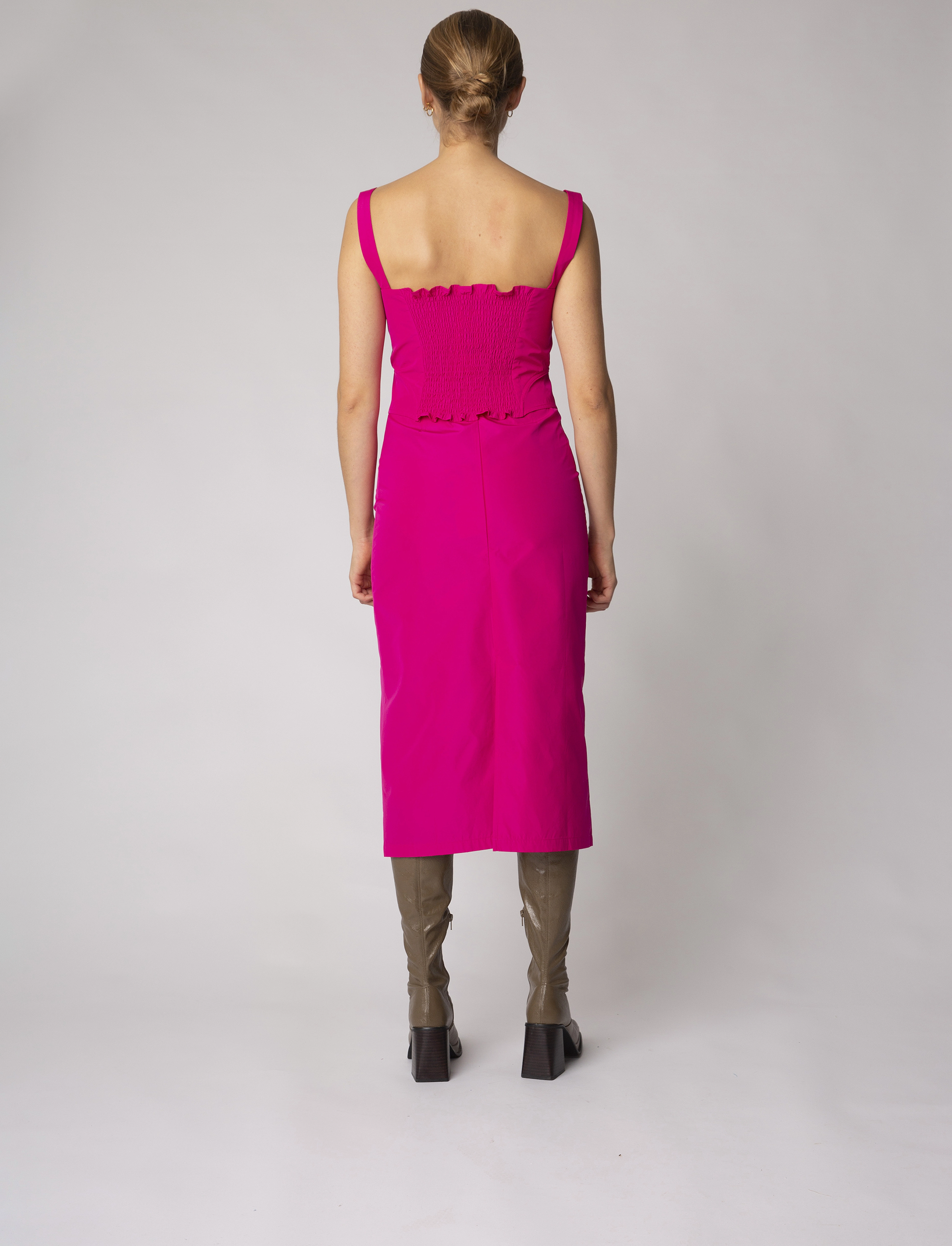 Résumé - SevenRS Skirt - midi nederdele - cosmo pink - 4