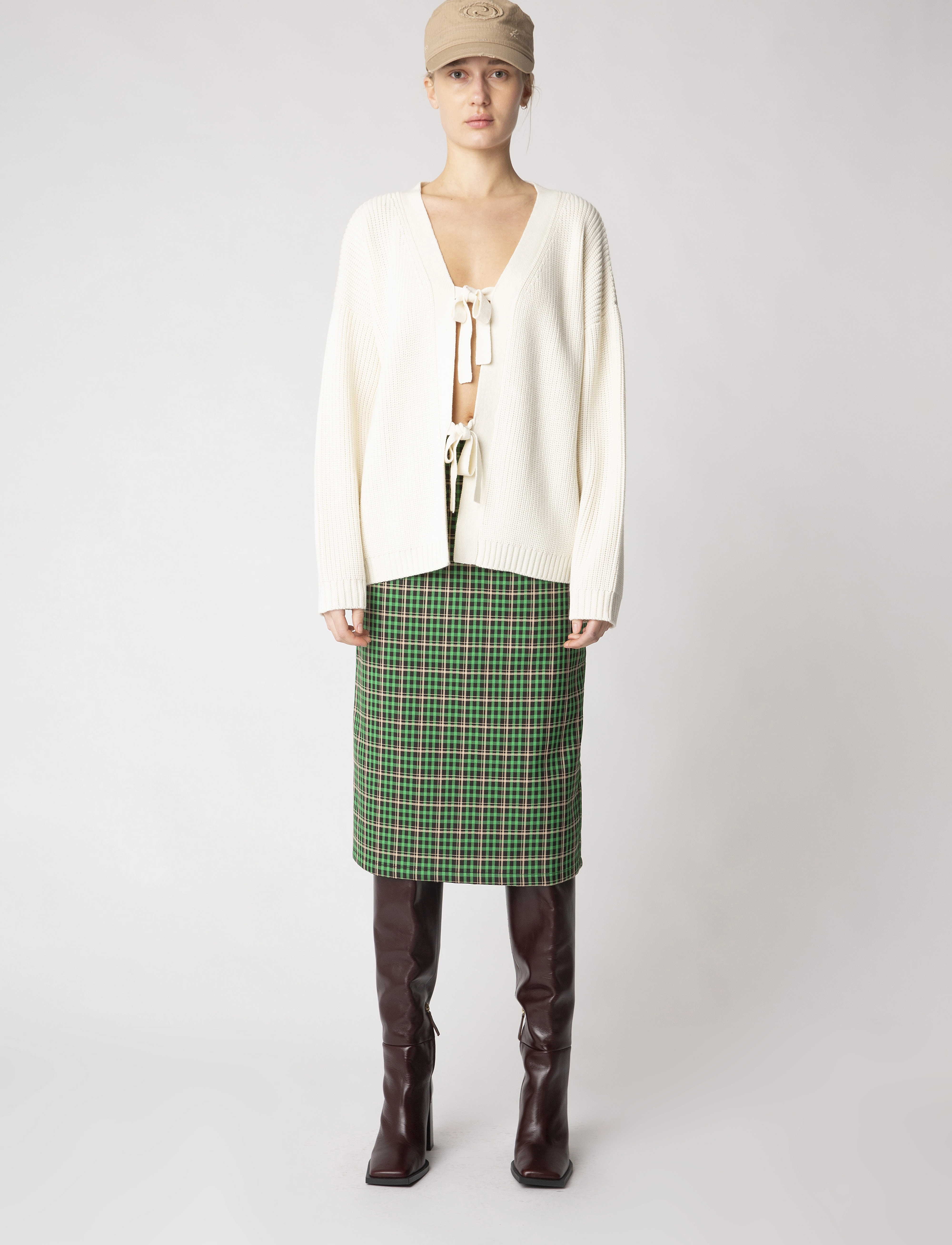Résumé - TheresaRS Knit Cardigan - broken white - 2