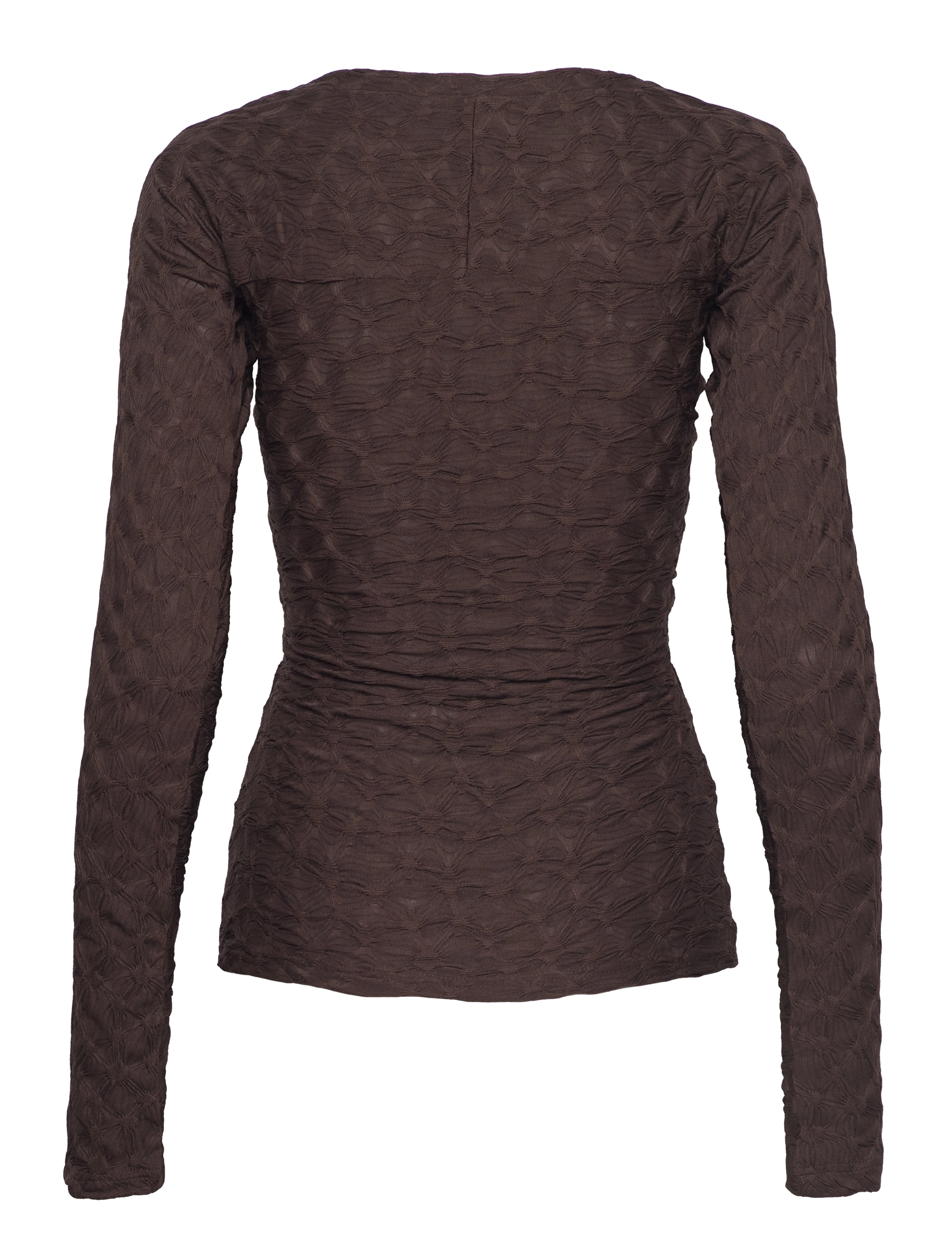 Résumé - TillaRS Blouse - langærmede bluser - brown - 2